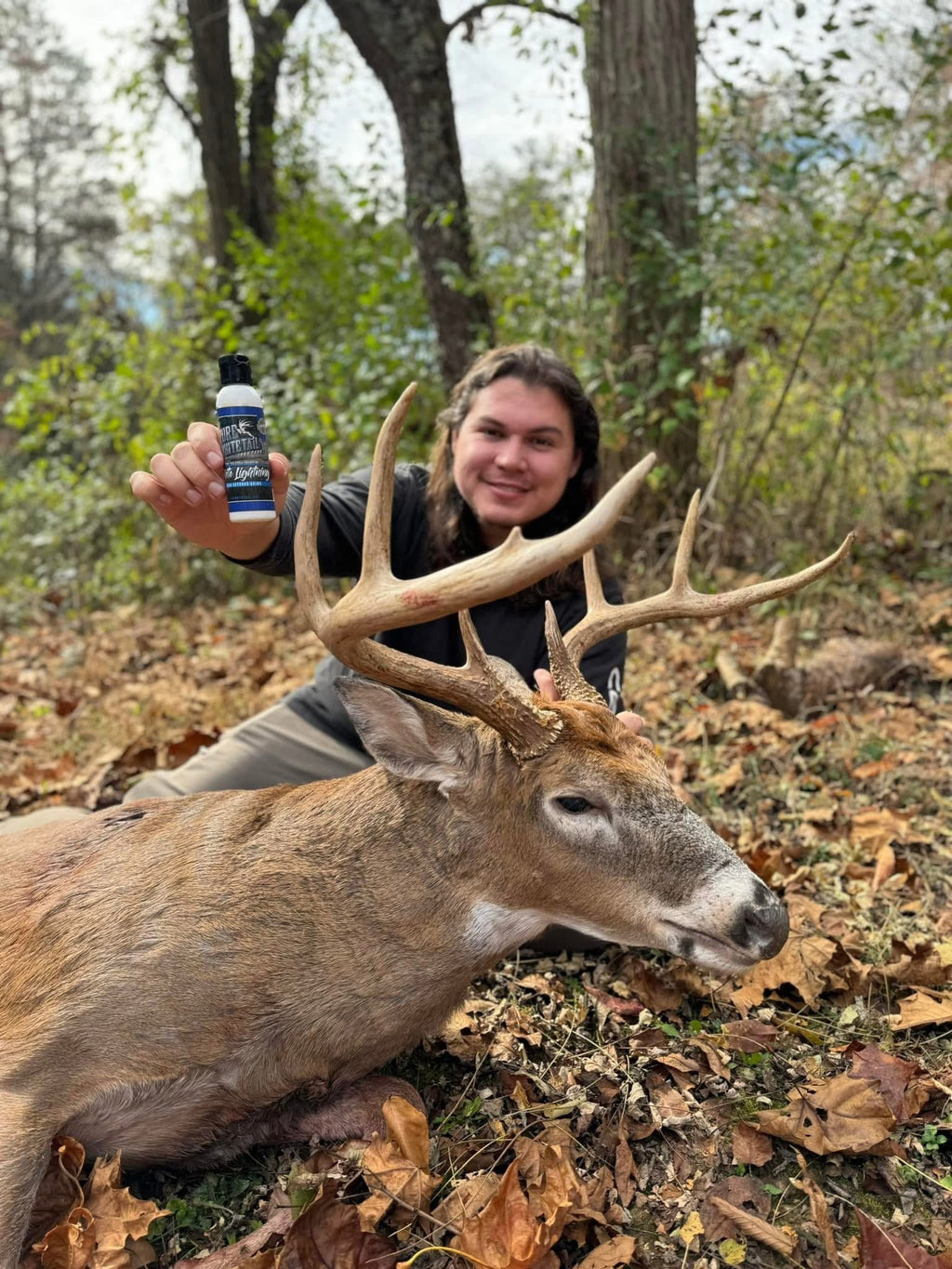 4oz White Lightning Peak Estrous | Premium Doe Estrous Scent for Serious Whitetail Hunters