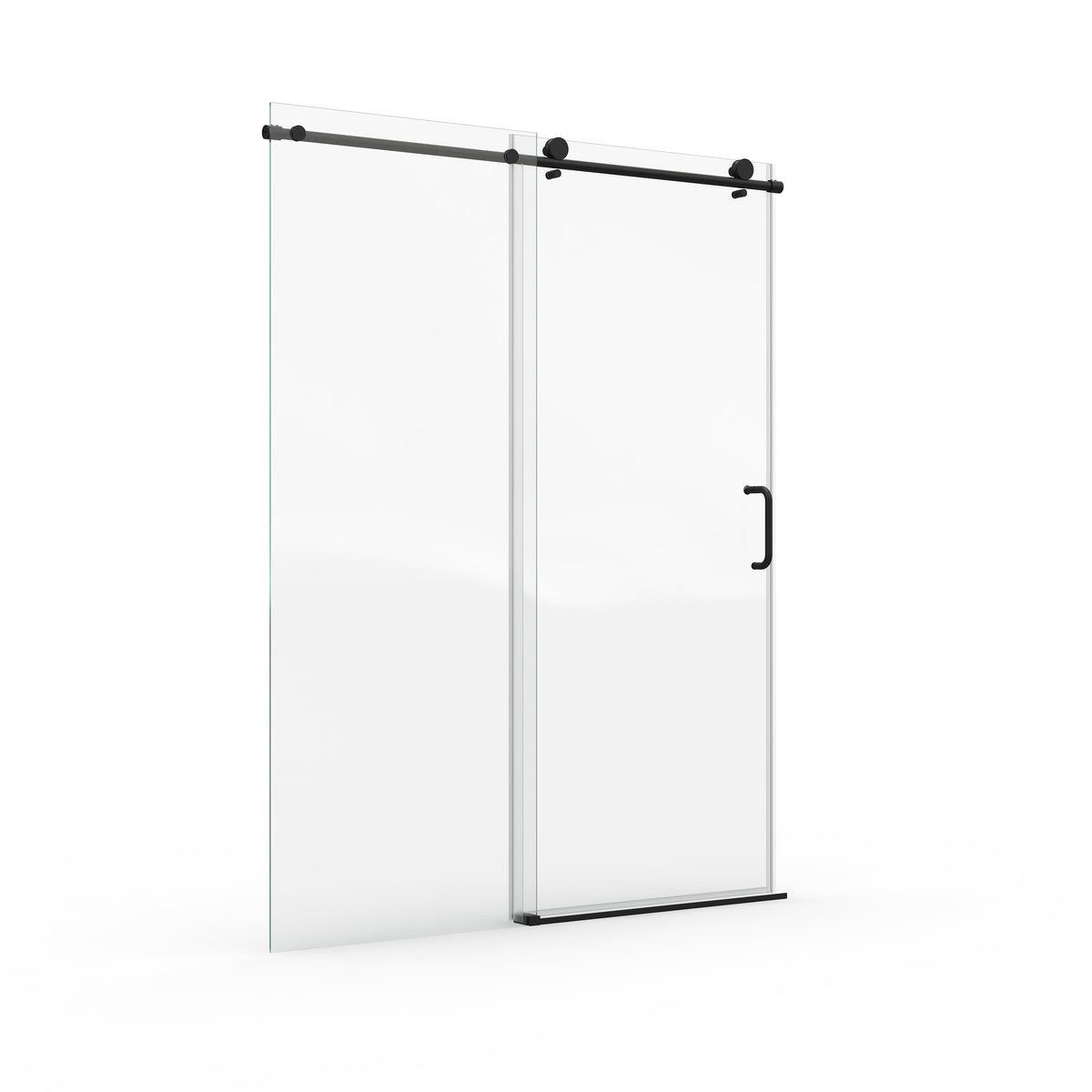 Frameless Single Sliding Shower Door