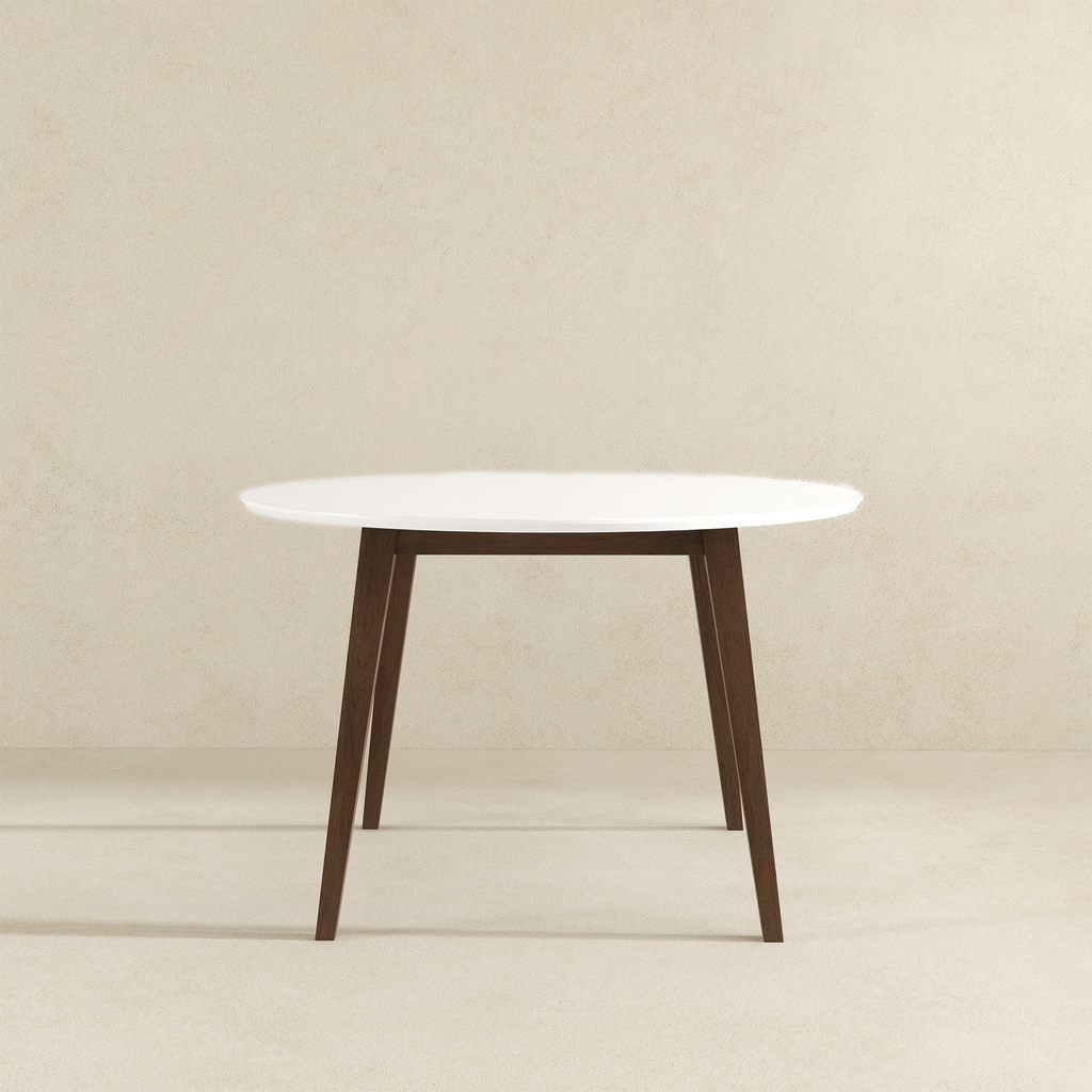 Paloma Mid-Century Modern Round Dining Table