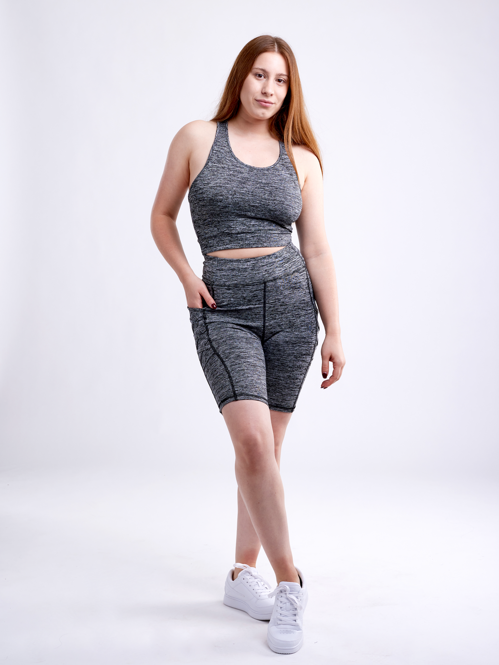 JupiterGear Racerback Lightweight Training Crop Tank Top