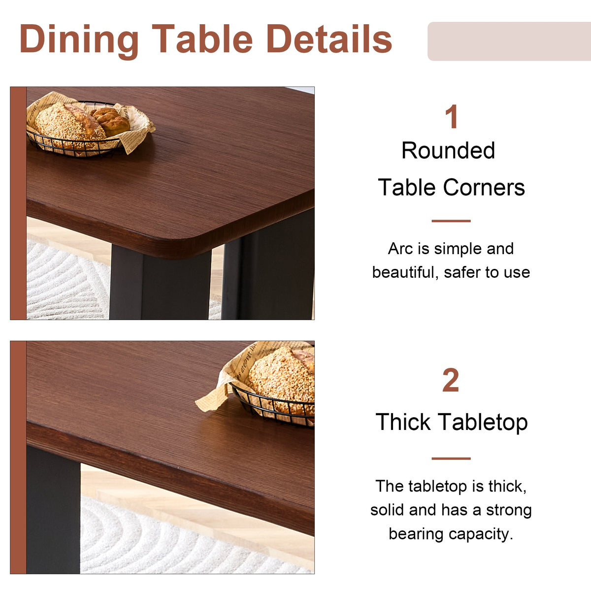 All-MDF Dining Table