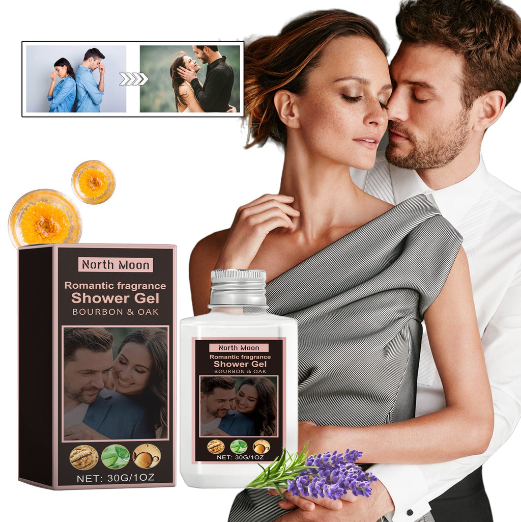 Romantic Fragrance Shower Gel, Gentle Cleansing Beauty Care Fresh Moisturizing Fragrance Shower Gel