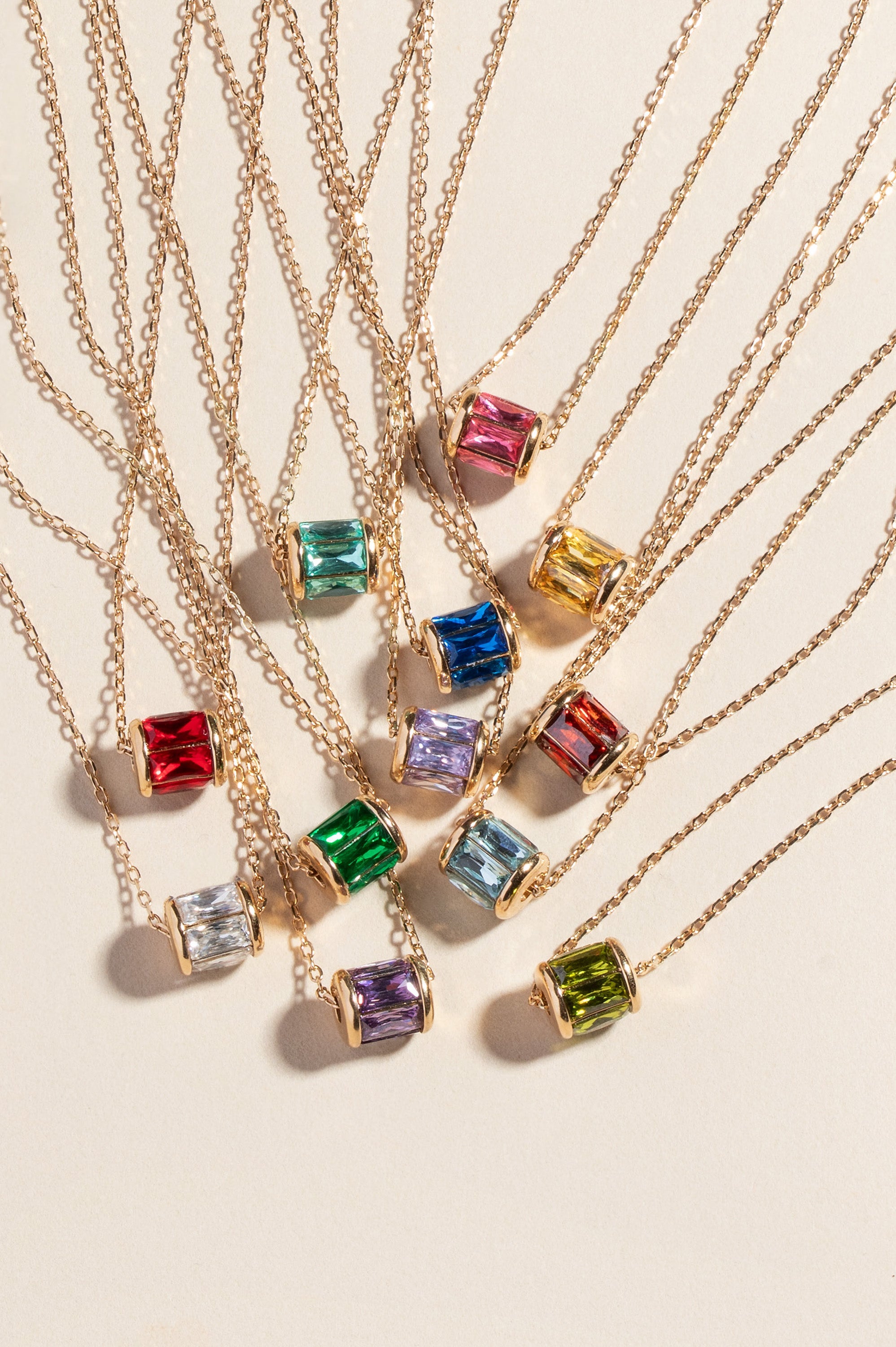 June Birthstone Precious Pendant Necklace