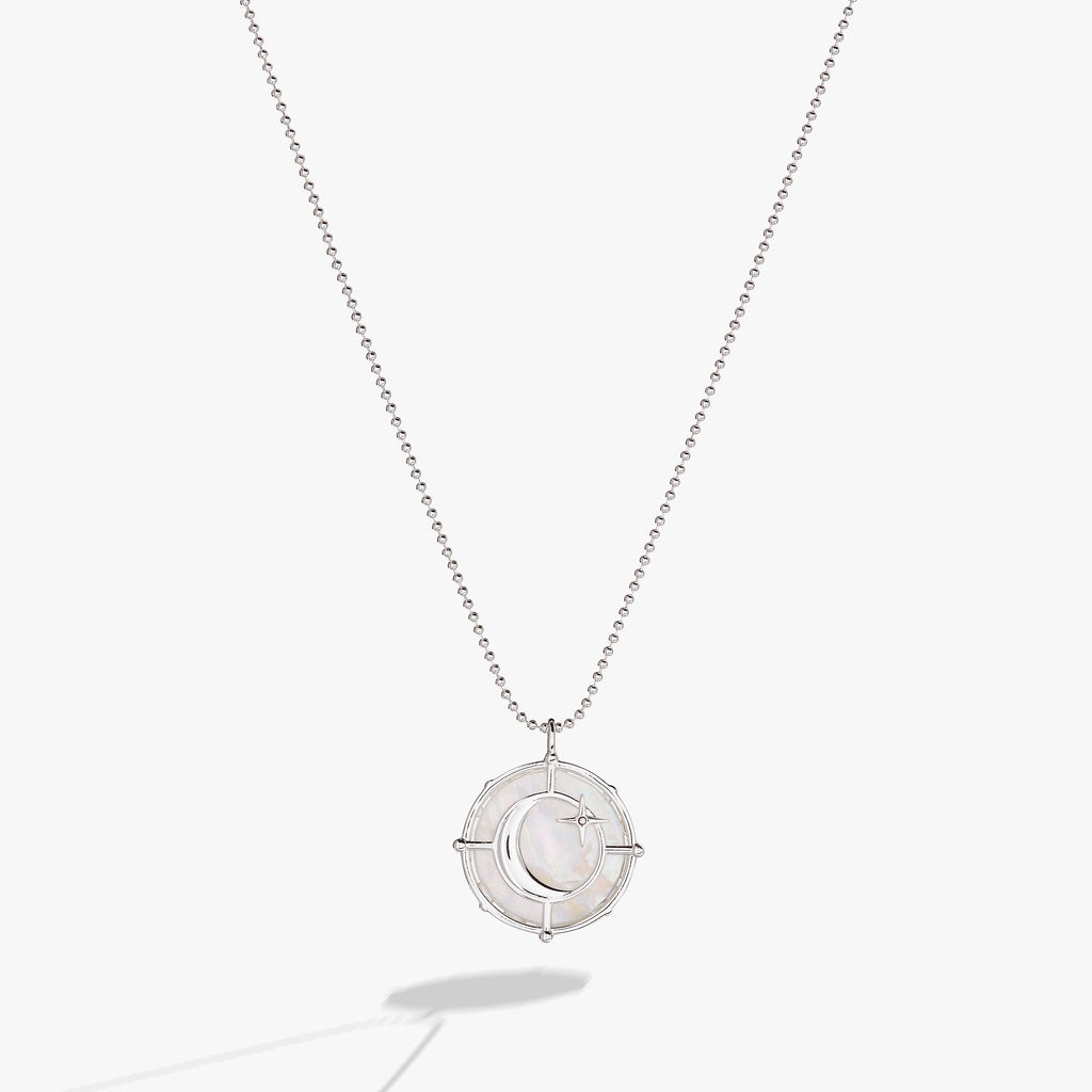 Sagittarius Zodiac Double-Sided Charm Necklace