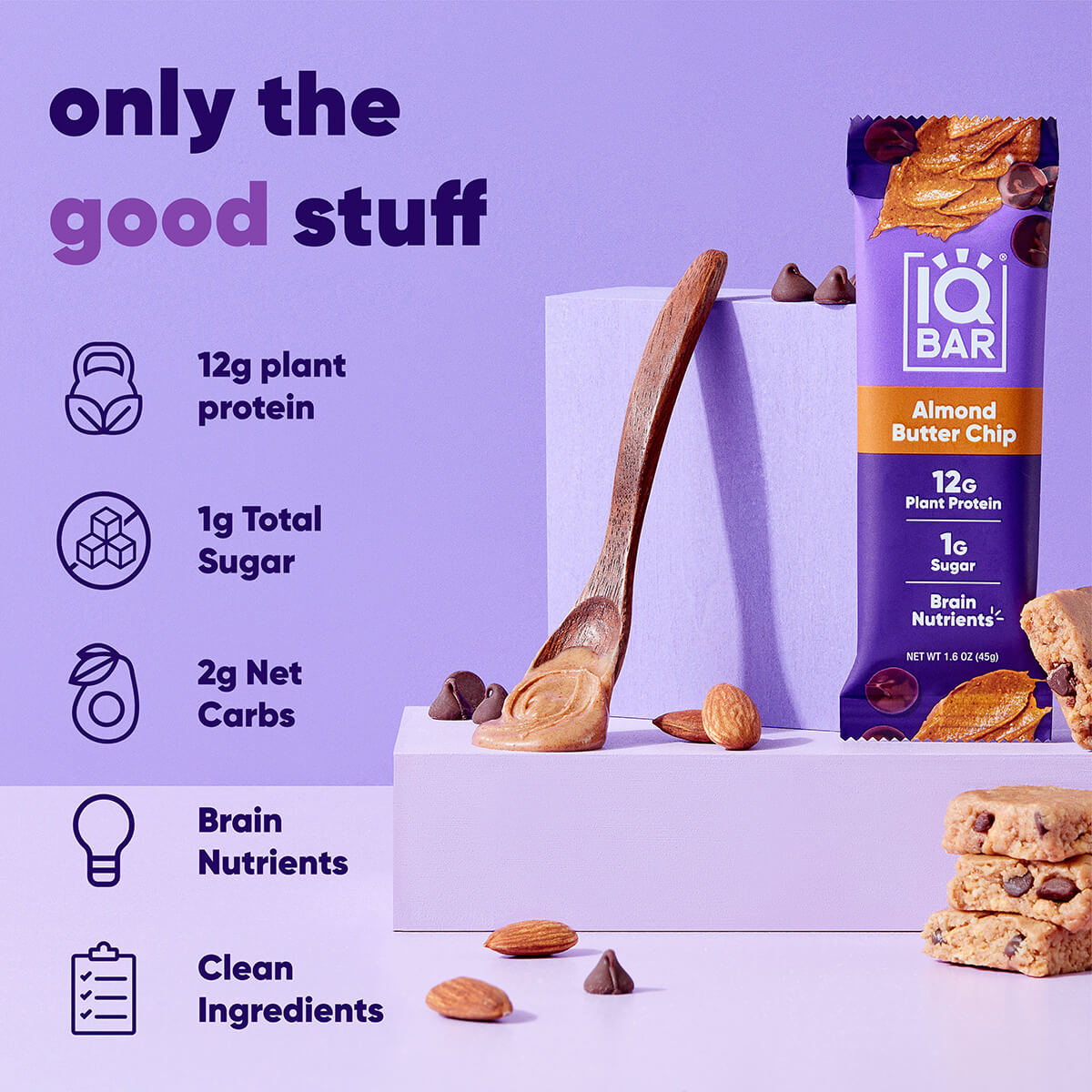 Almond Butter Chip (12 Bars)