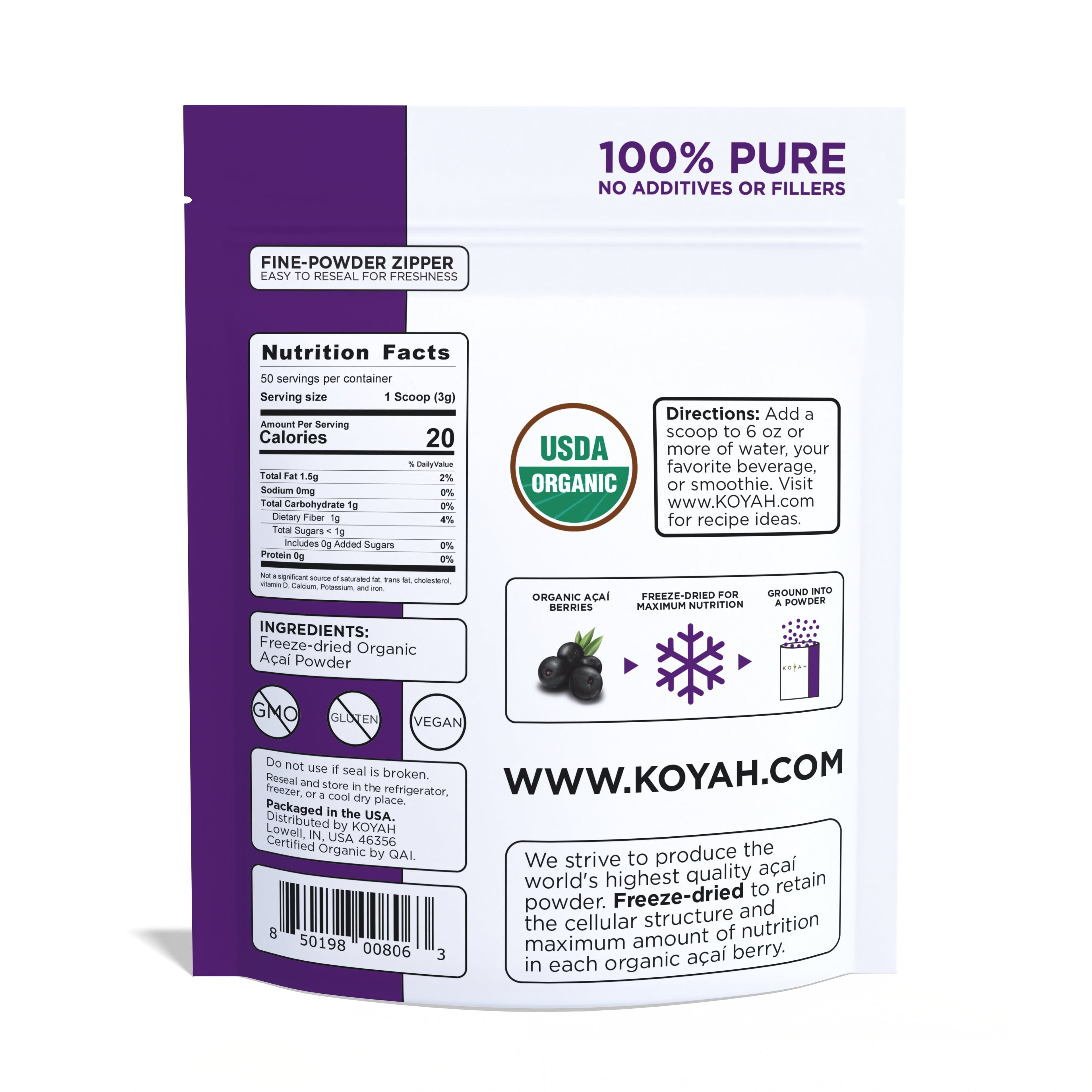 Organic Acai Powder