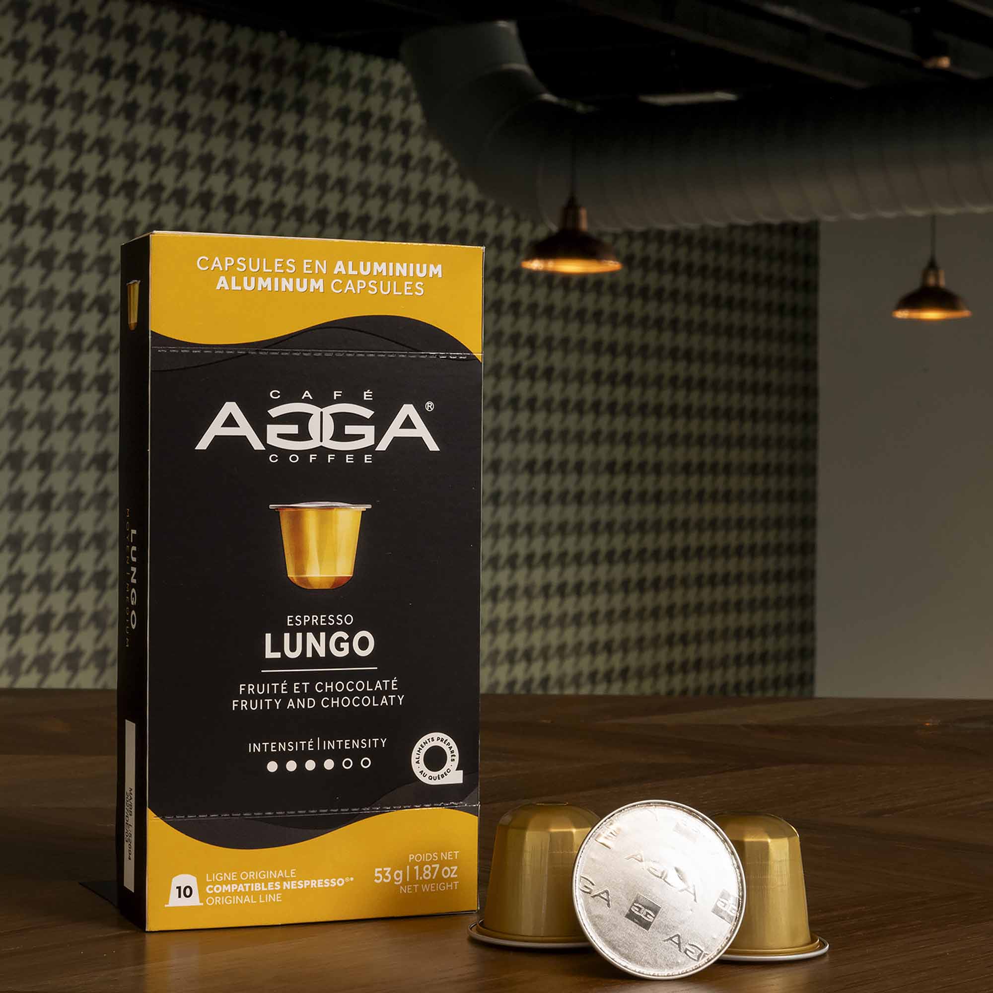 Cafe Agga Pods: Lungo (10x)