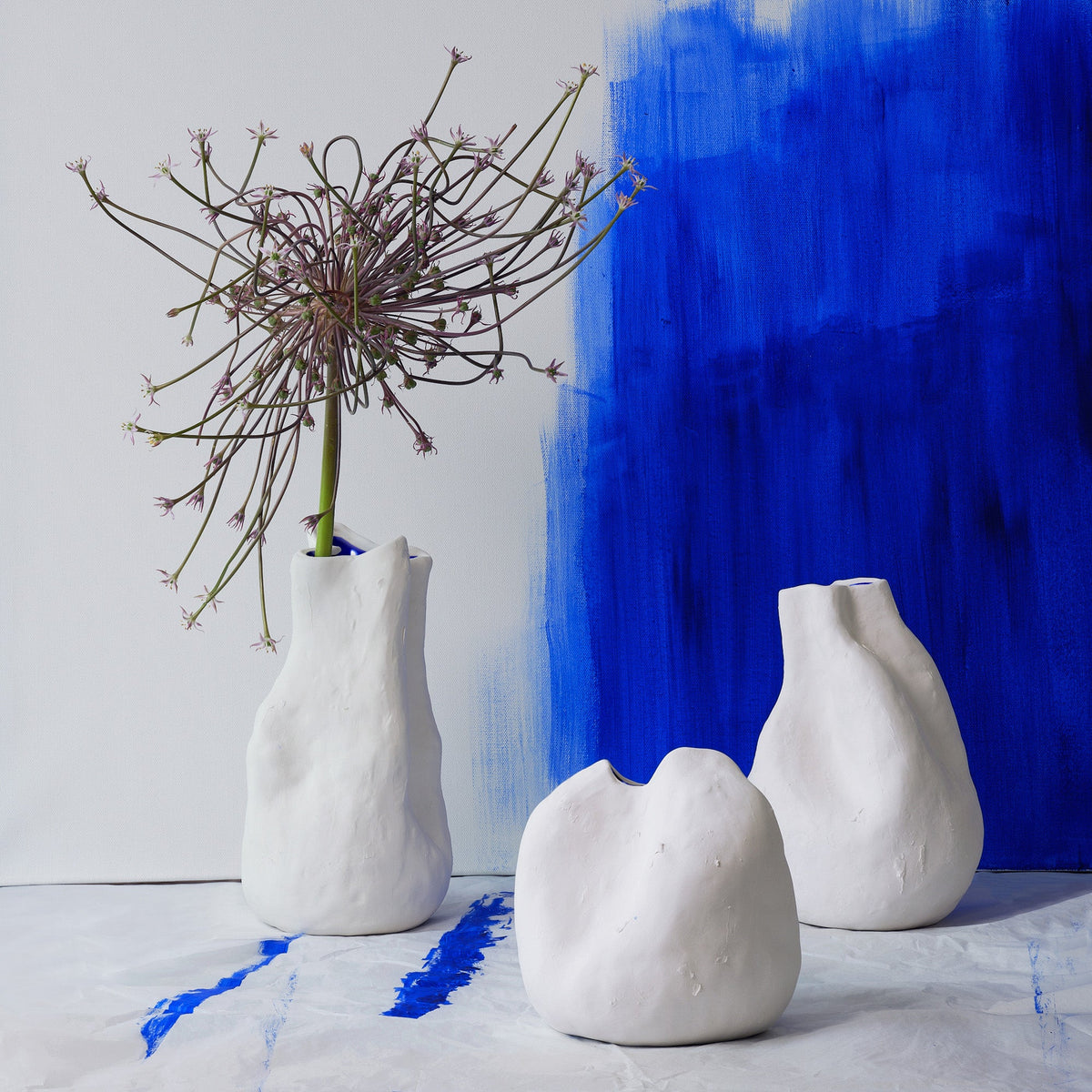 Alexis White Porcelain Vase