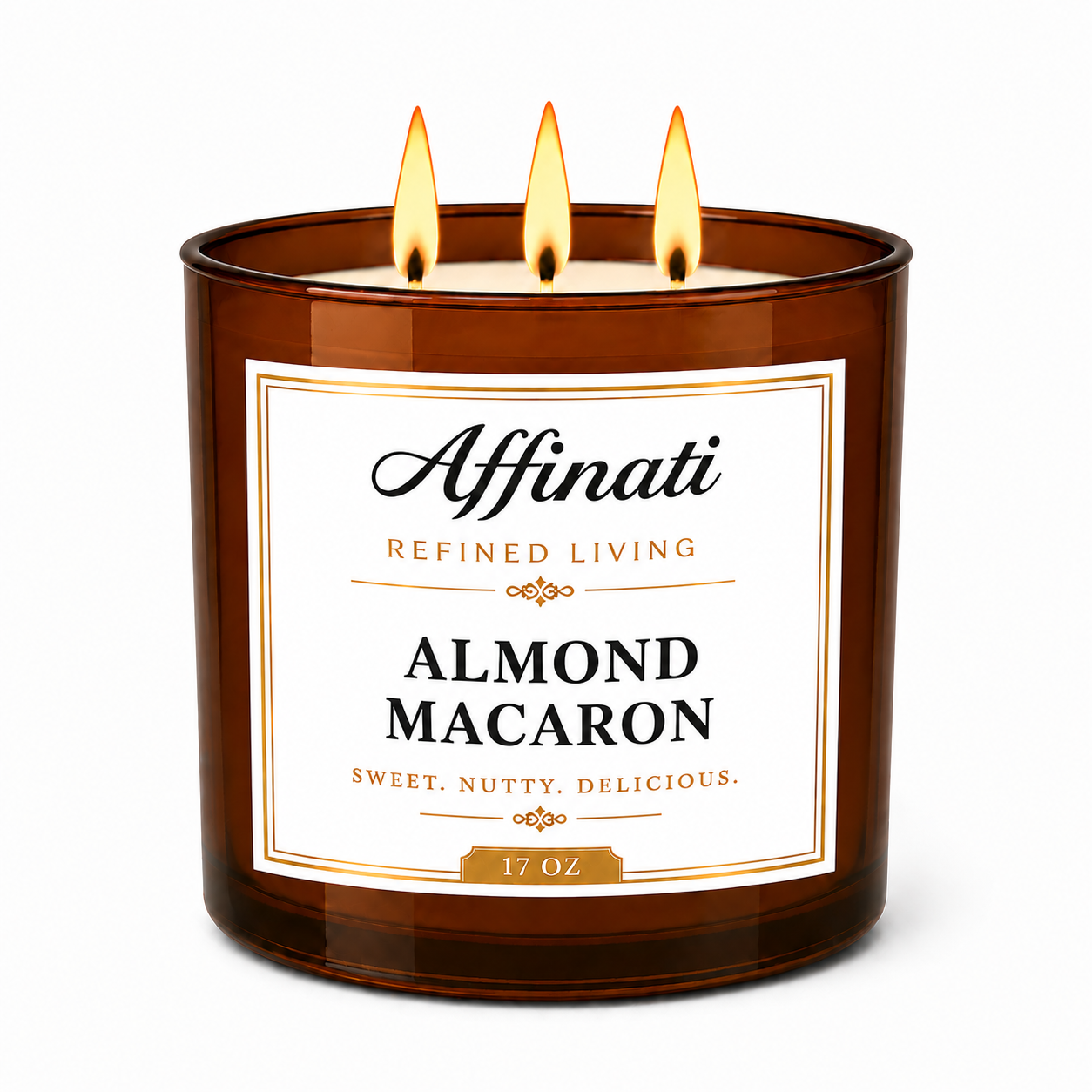 Almond Macaron 3-Wick Candle