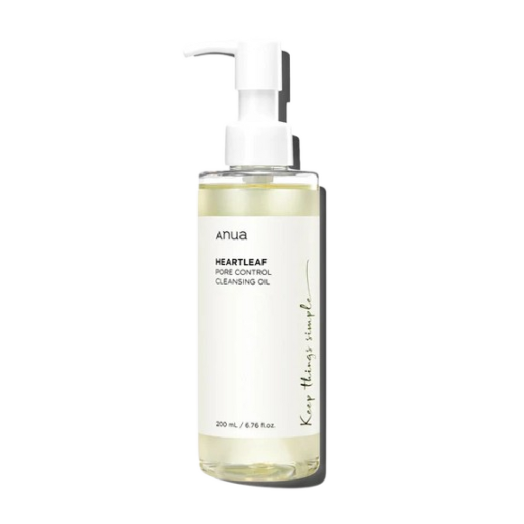 ANUA Heartleaf Pore Control Cleansing Oil – Deep Pore Cleanse for Oily & Combination Skin 200ml