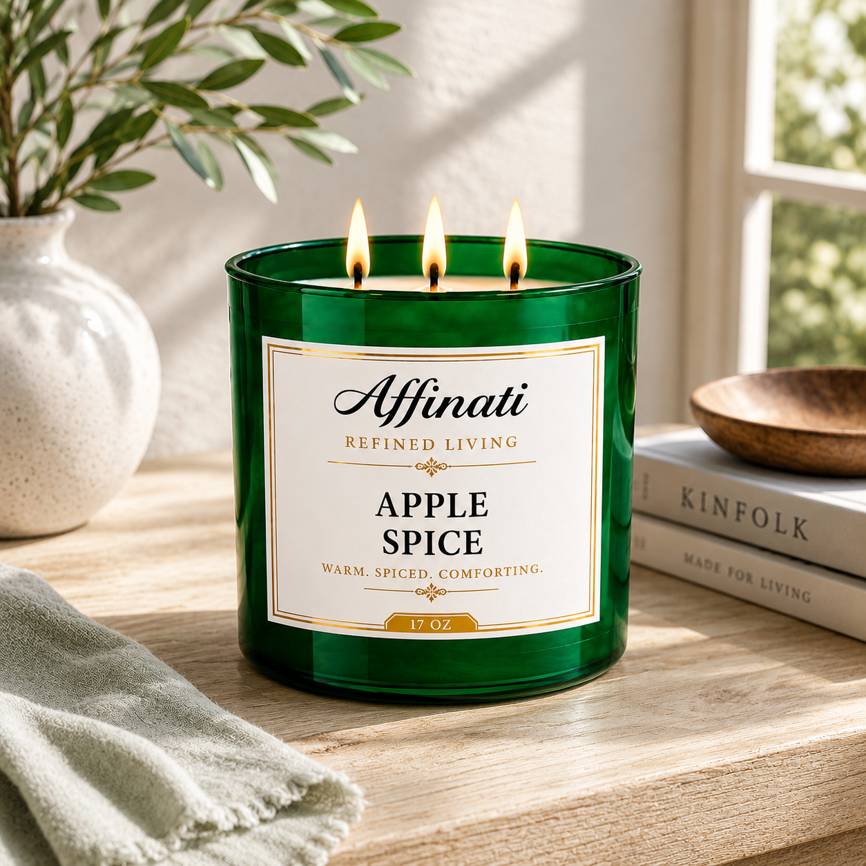 Apple Spice 3-Wick Candle