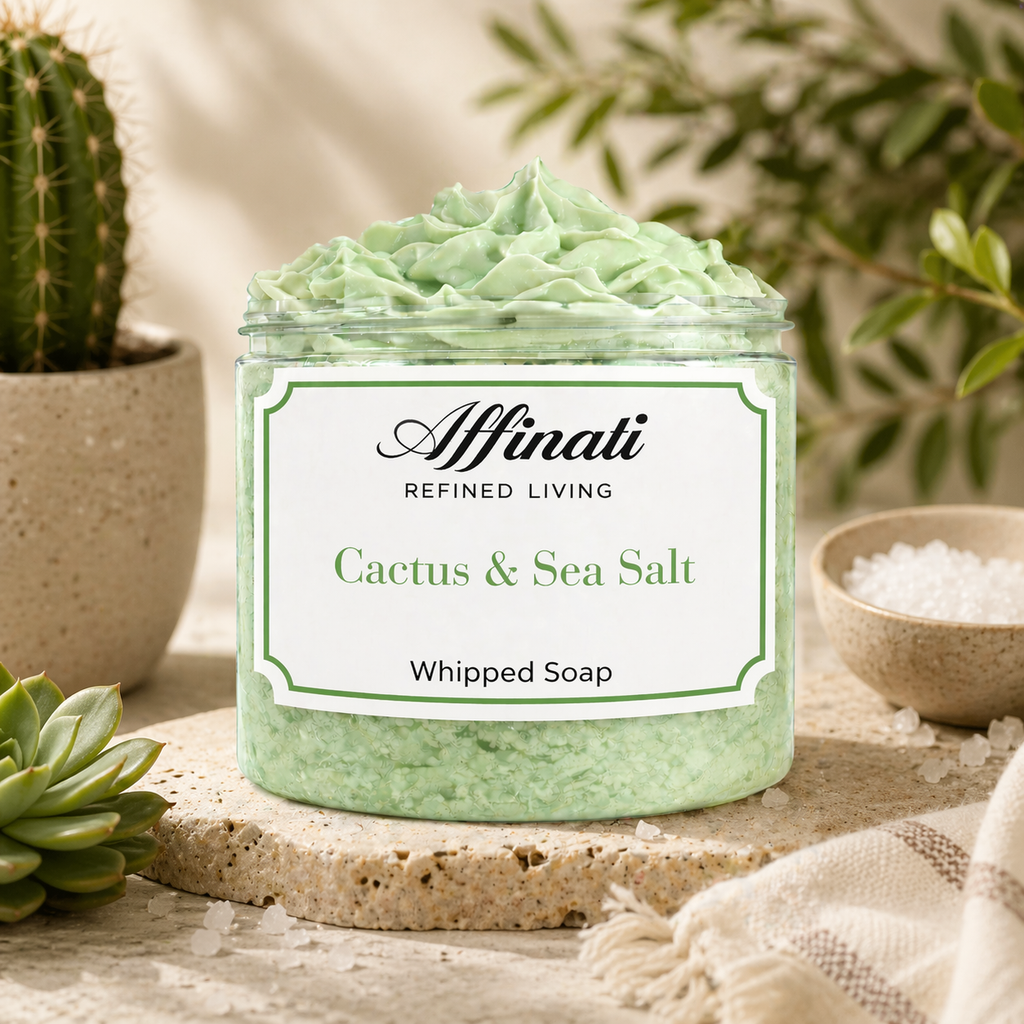 Cactus & Sea Salt Whipped Soap - 20 oz