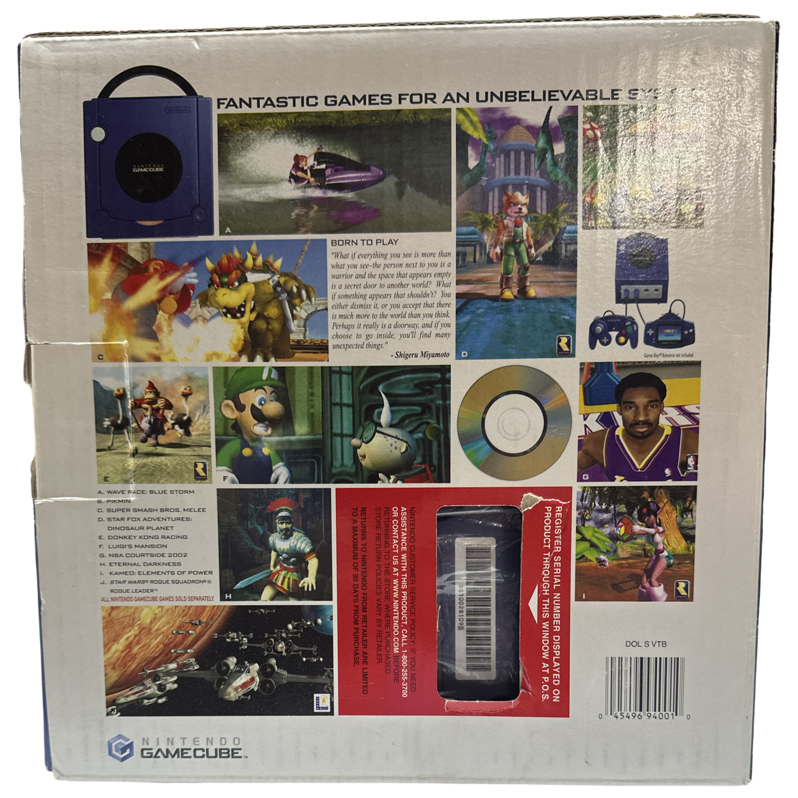 Indigo GameCube System [DOL-001] - GameCube (SUPER RARE)