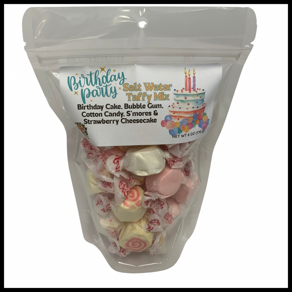 Birthday Party Salt Water Taffy Mix