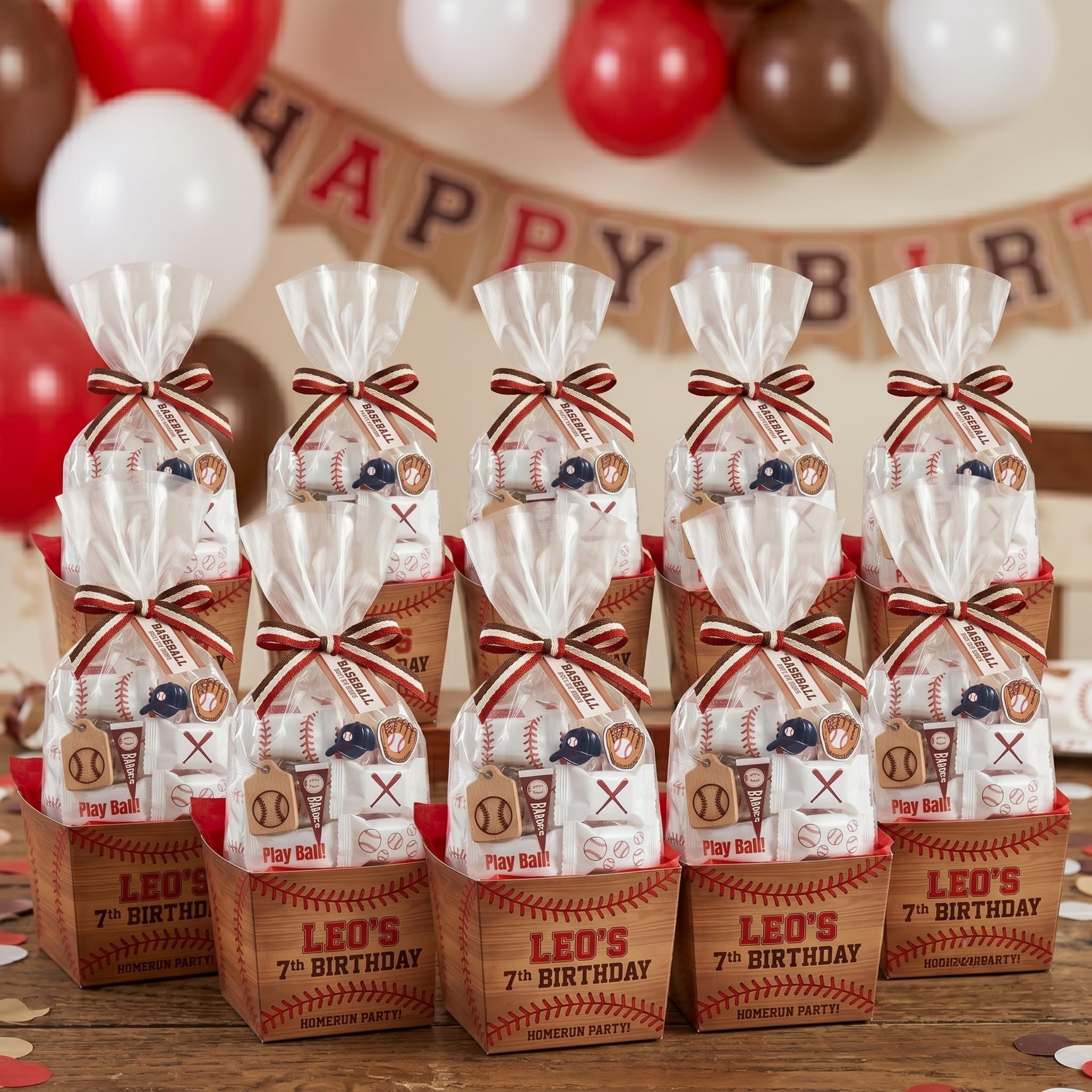 Baseball Butter Mints Individually Wrapped – Baseball Party Candy, Bulk Buttermints for Sports Birthday Parties, Team Banquets, Goodie Bags & Candy Buffets (110 or 220 Count)