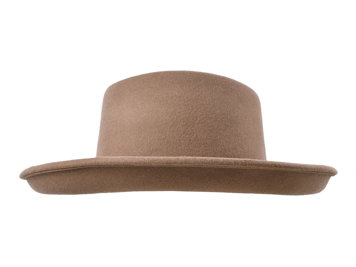 Outdoor Merino wool felt hat Rust