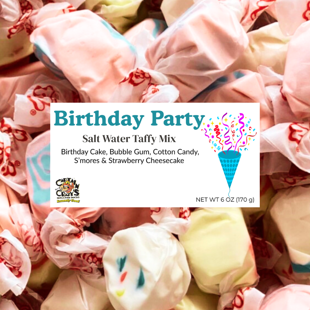Birthday Party Salt Water Taffy Mix