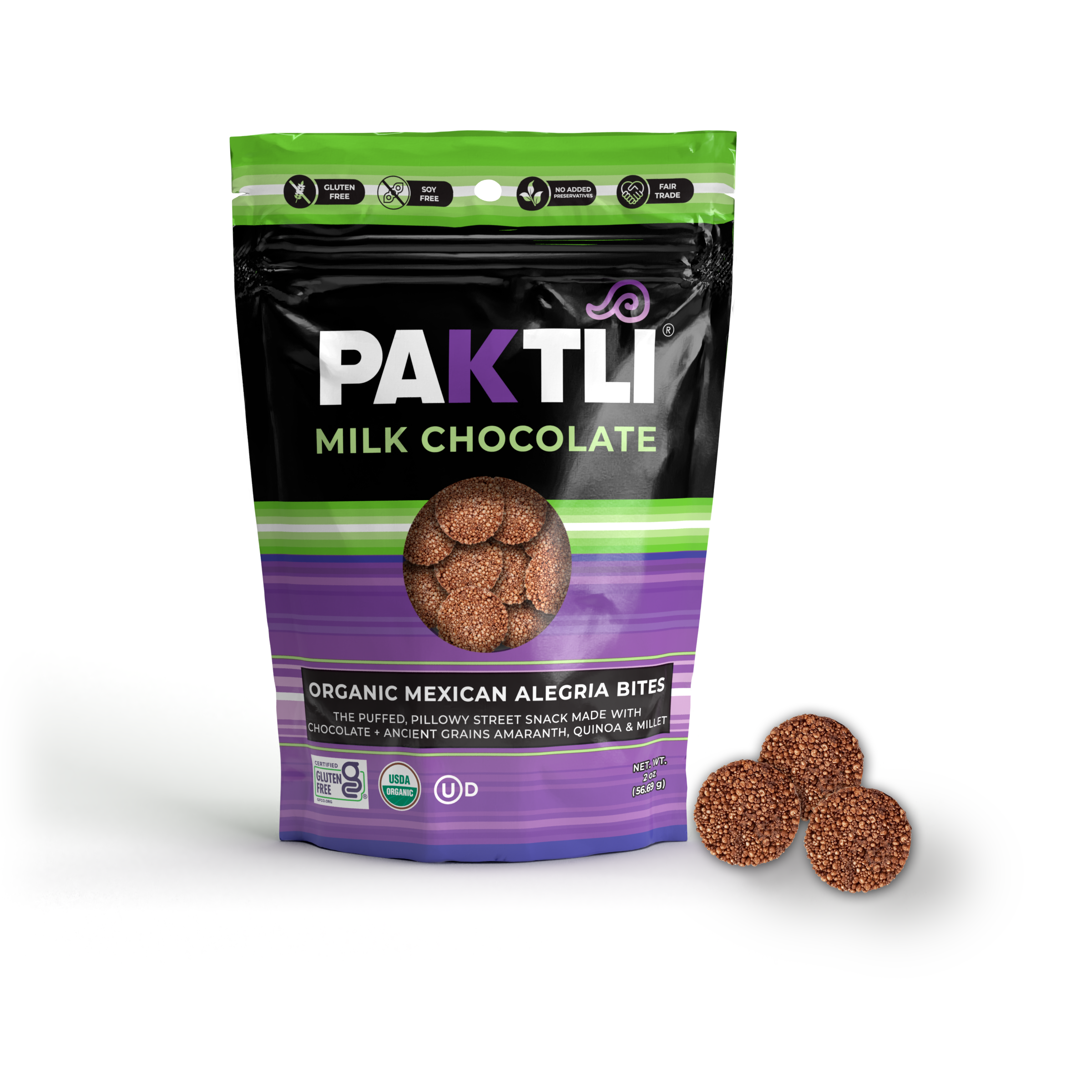 NEW Milk Chocolate Alegria Bites