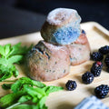 Blackberry & Fresh Mint Cream Scones