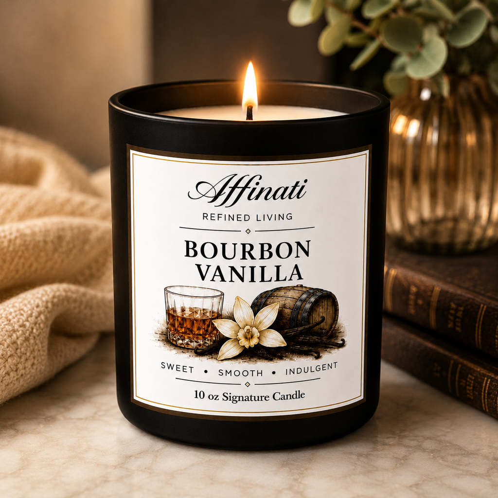 Bourbon Vanilla Signature Candle