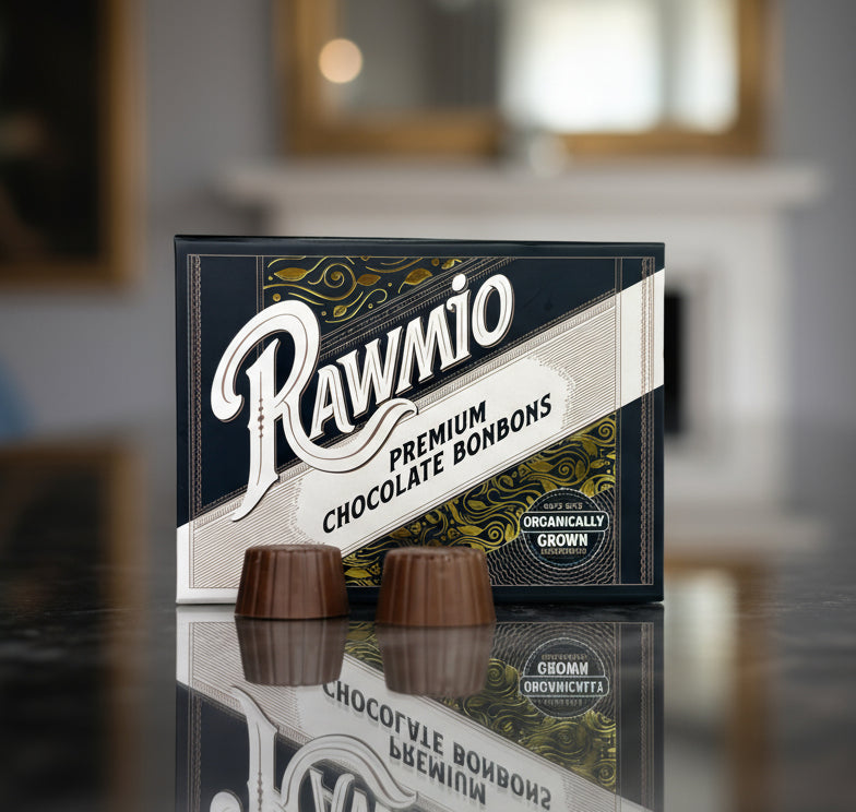 Rawmio 70% Dark Chocolate Bon Bons, 6ea