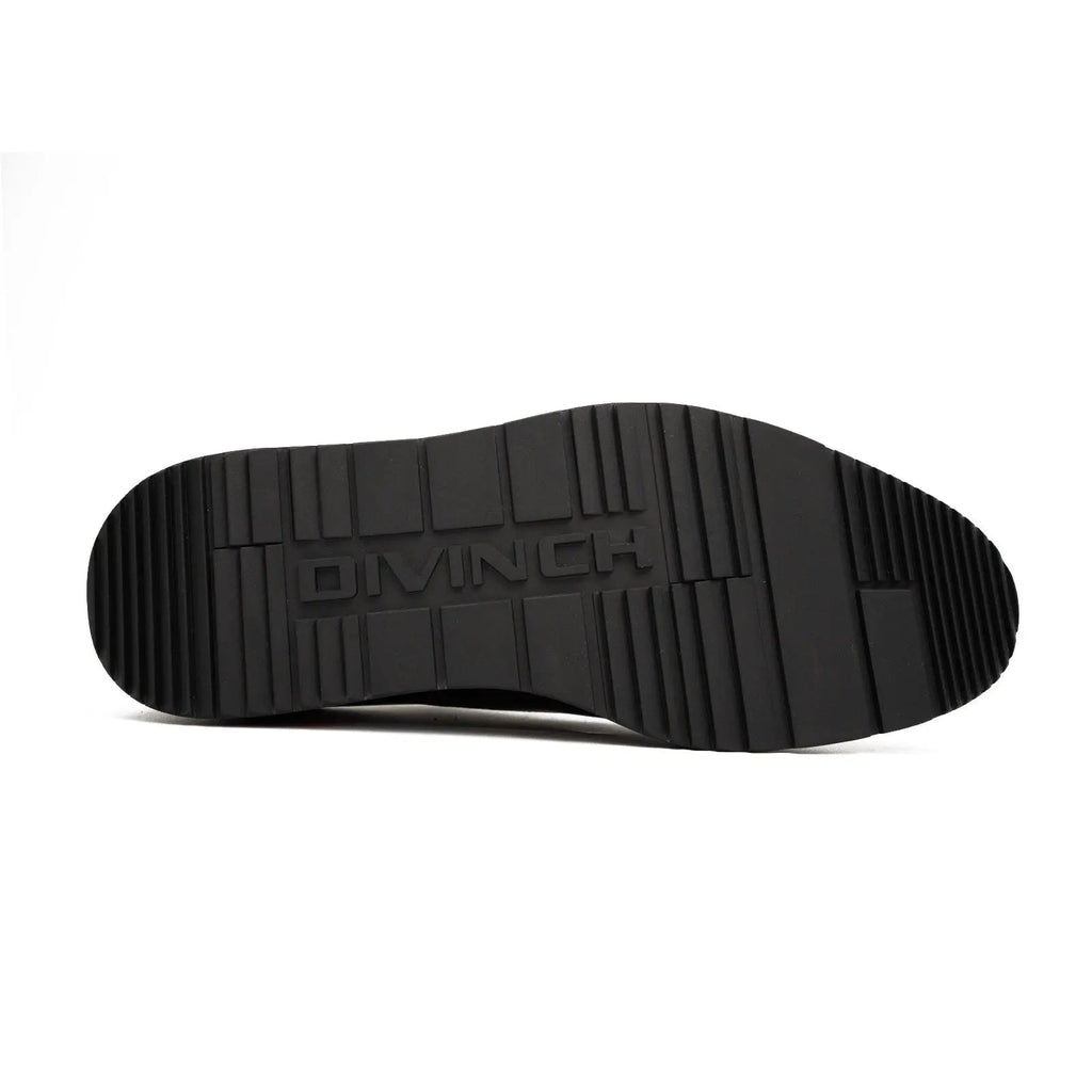 Brown Platform Plain-Toe Lace-Up Shoe