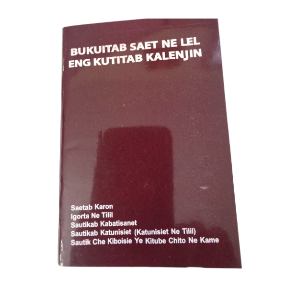 Bukuitab Saet Ne Lel Eng Kutitab Kalenjin - Kalenjin Prayer Book