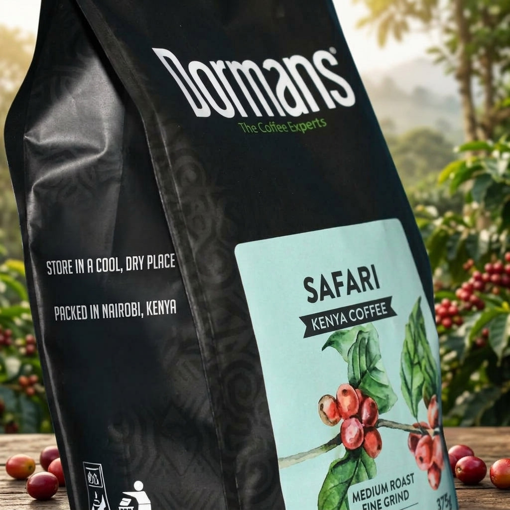 Dormans SAFARI Kenya Coffee - Medium Roast, Medium Grind 375g
