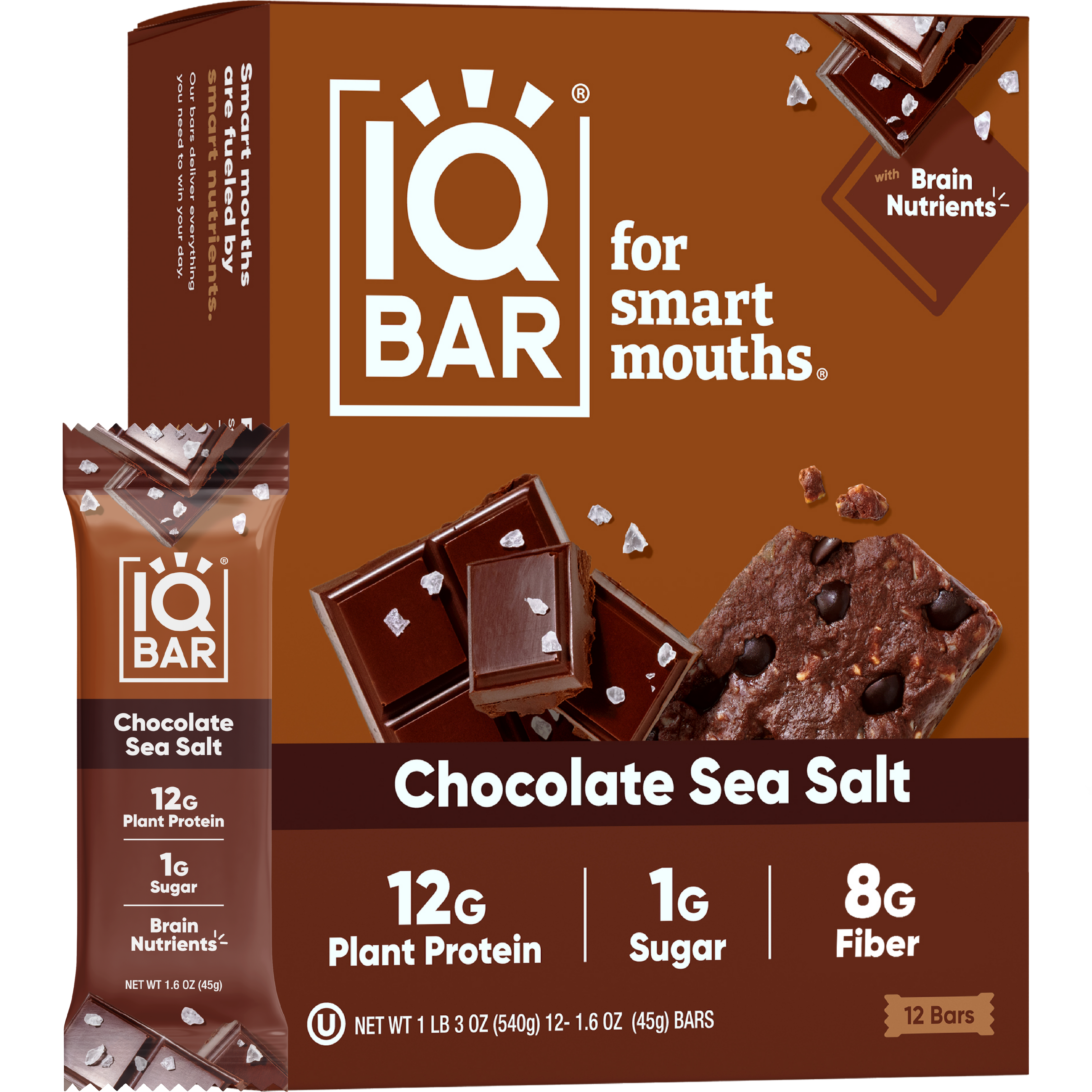 Chocolate Sea Salt (12 Bars)