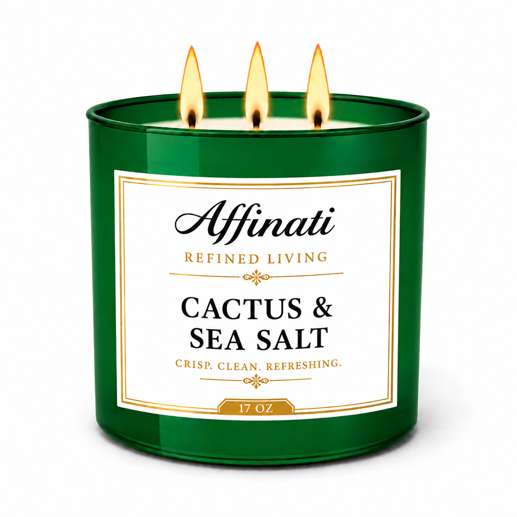 Cactus & Sea Salt 3-Wick Candle