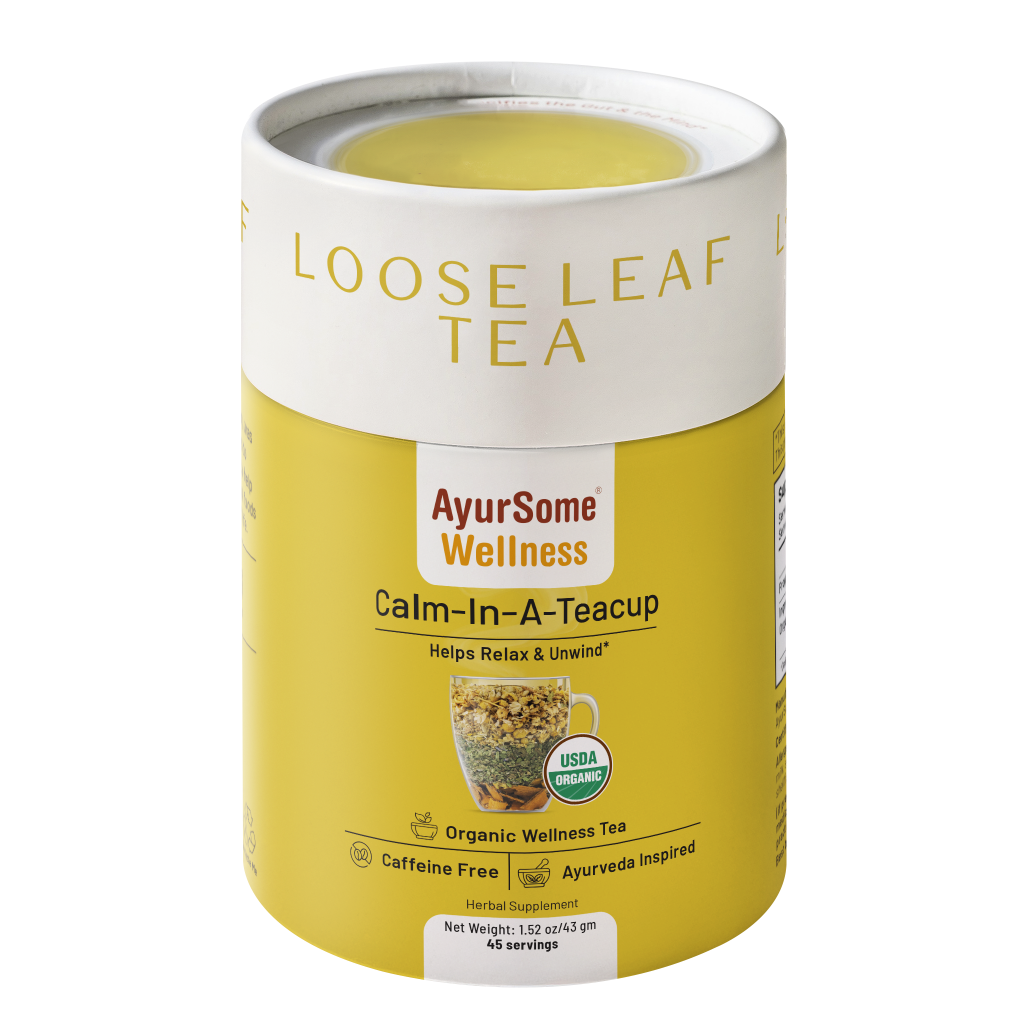 Calm-In-A-Teacup | Organic Chamomile Tea blend