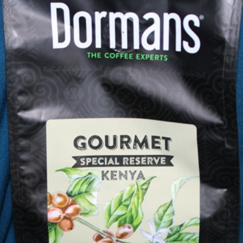 Dormans Gourmet Special Reserve package front branding close up