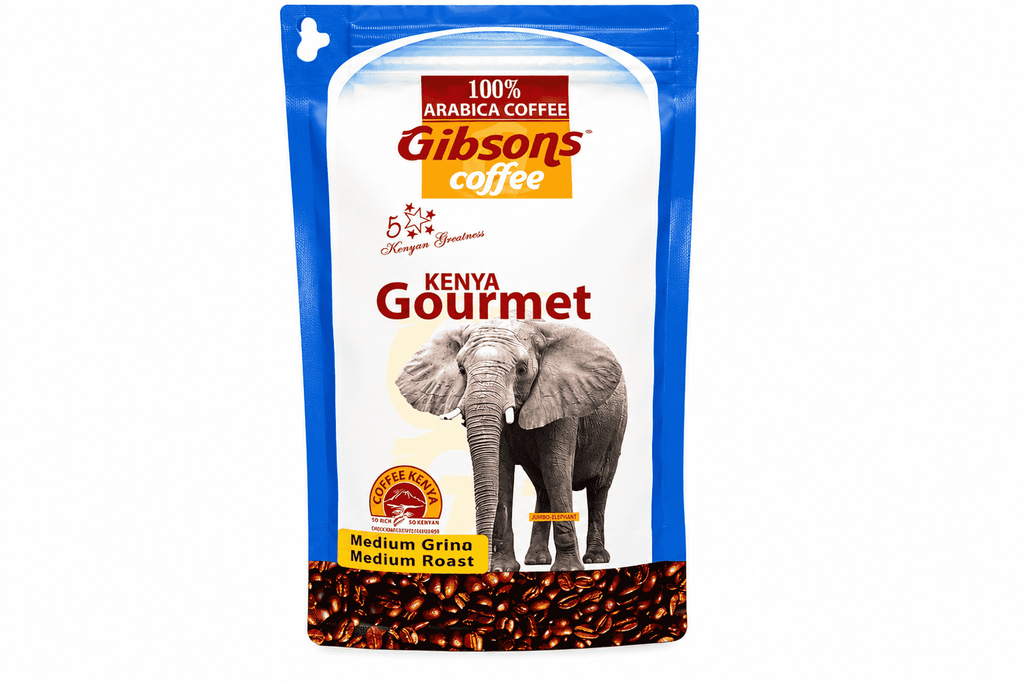 Gibsons Kenya Gourmet Medium Roast Medium Grind Ground Coffee 400g
