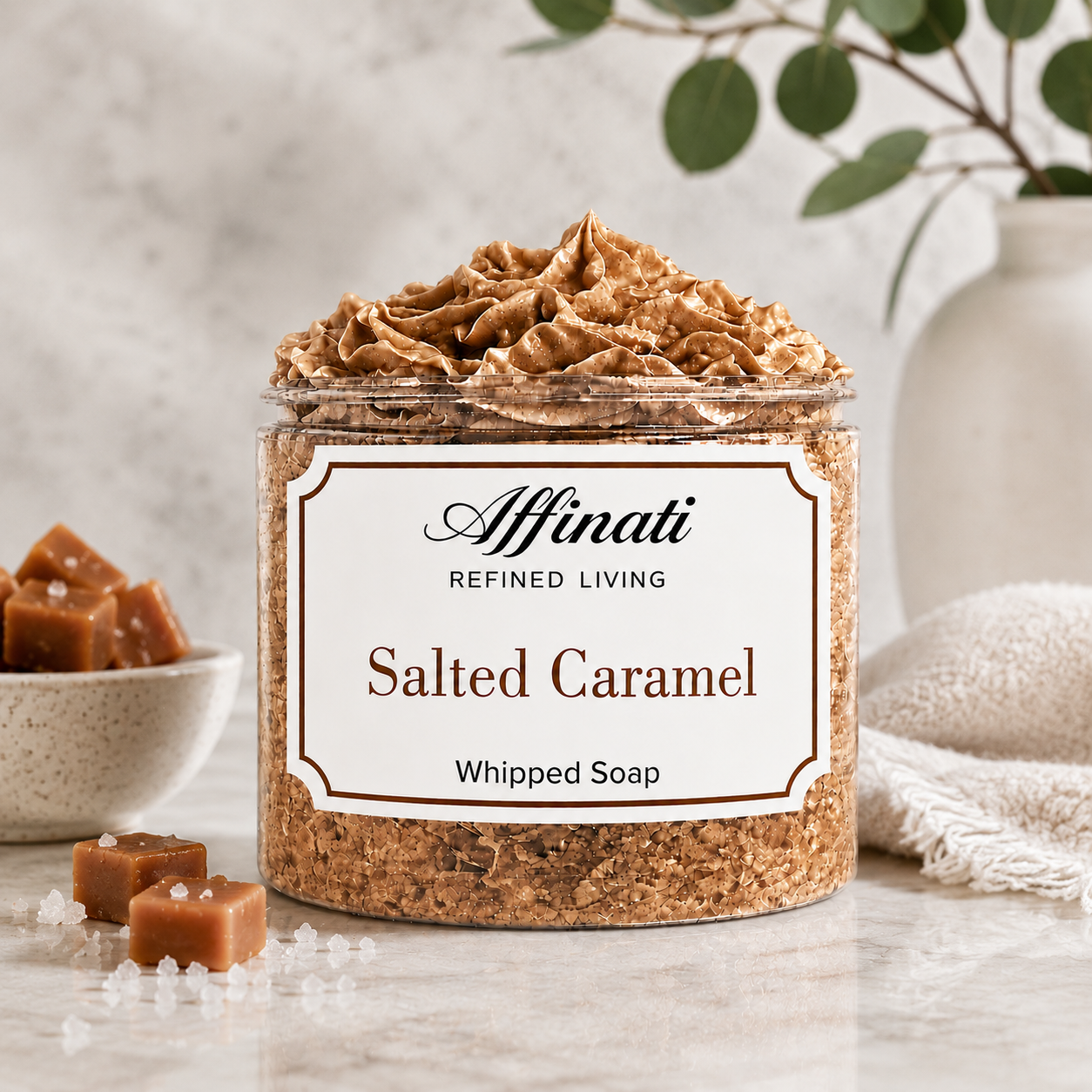 Salted Caramel Whipped Soap - 20 oz