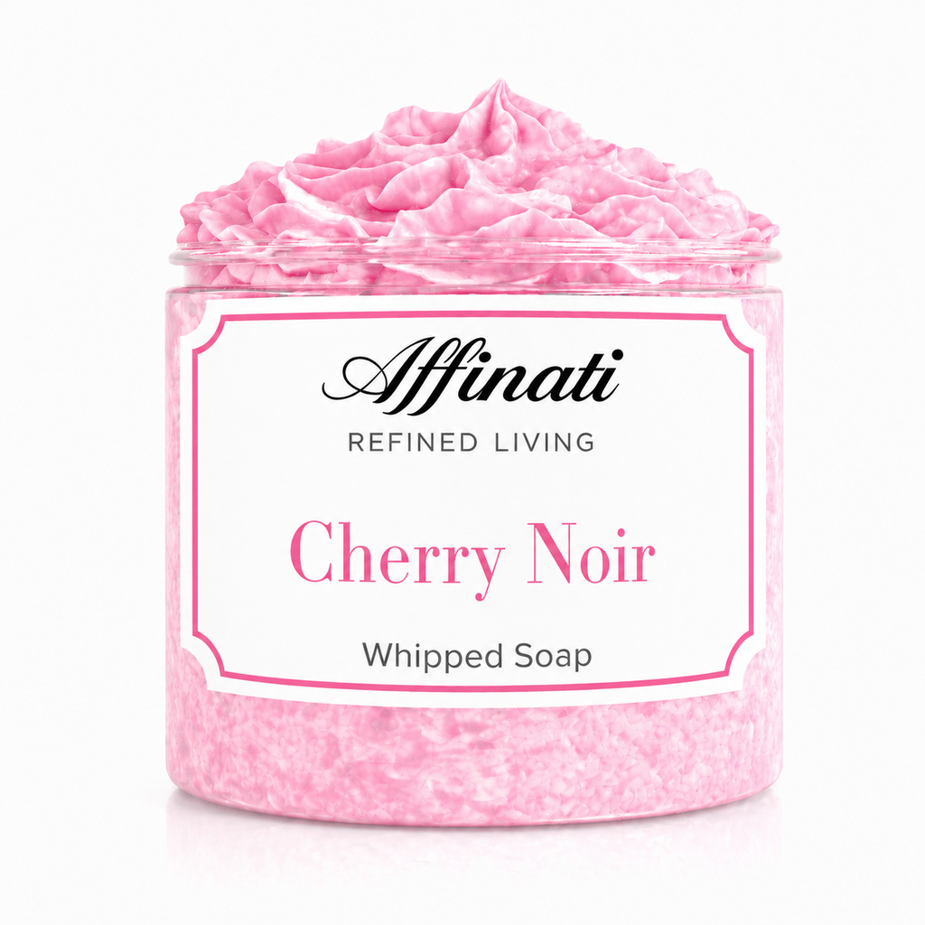 Cherry Noir Whipped Soap - 20 oz
