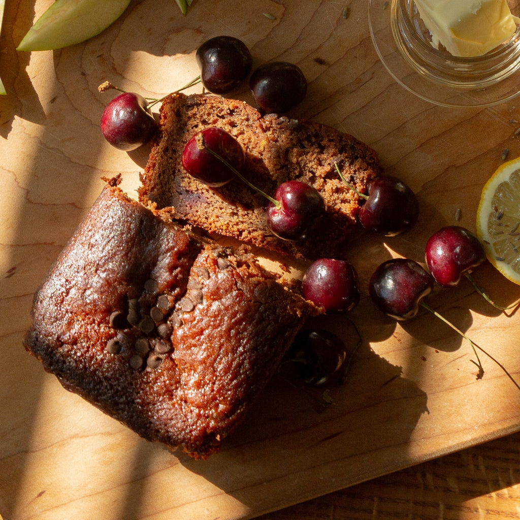 Cherry Double Chocolate Cake - Gluten Free