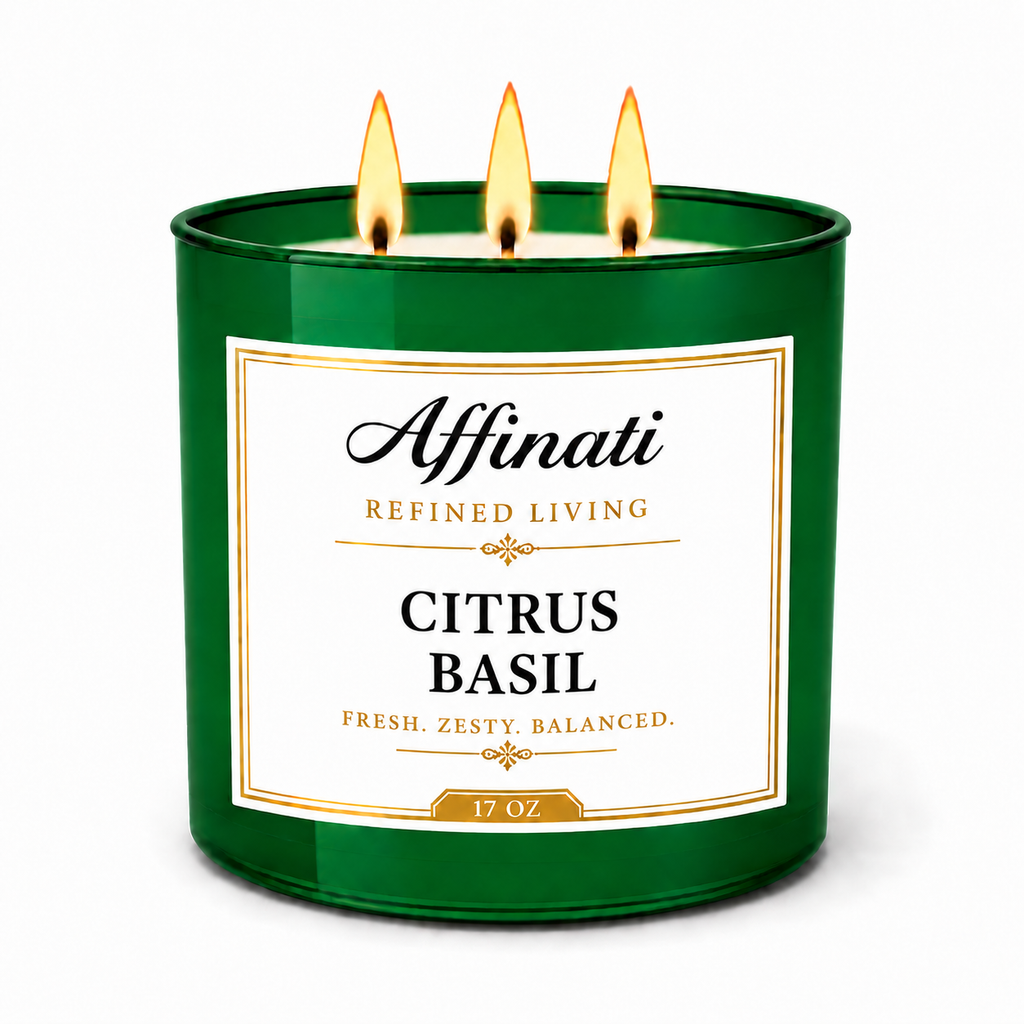 Citrus Basil 3-Wick Candle