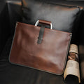 Crazy Horse Leather Briefcase
