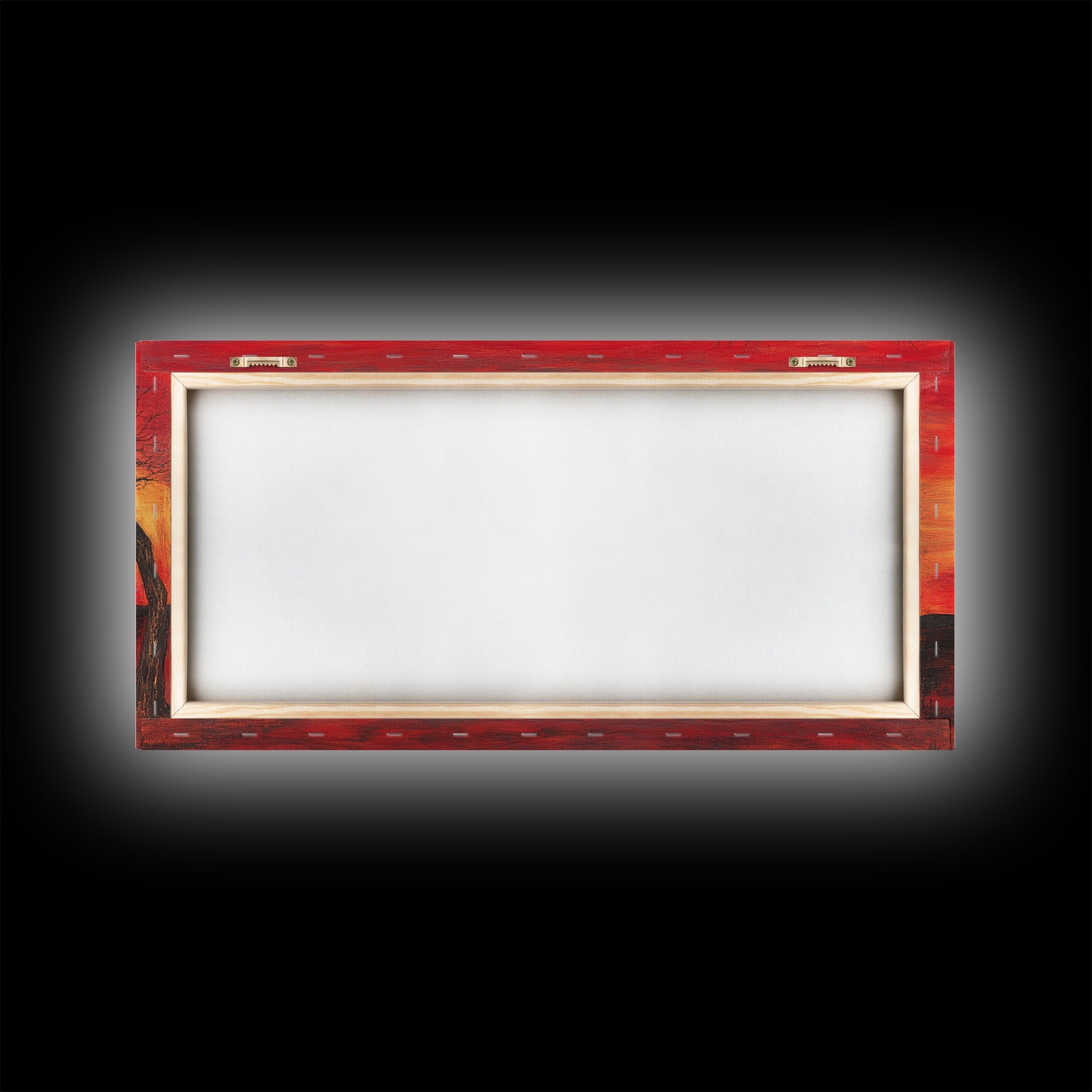 Despair - Framed Canvas Print - Moody Decor - Abstract Wall Art