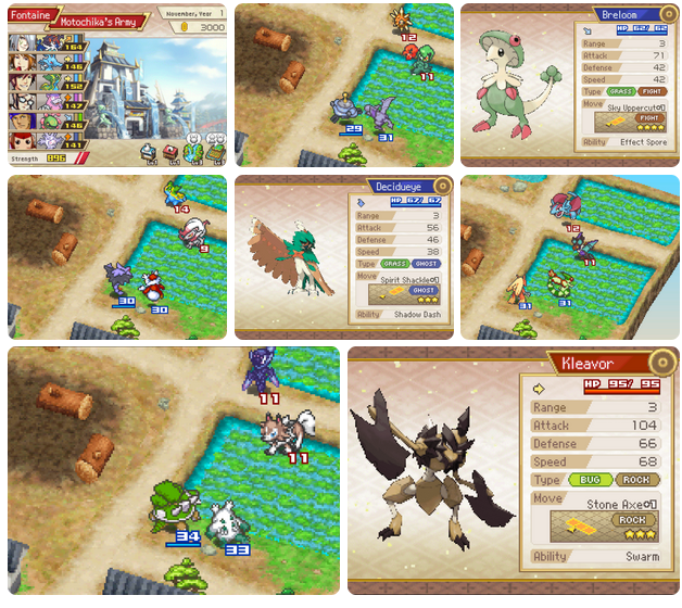 Pokemon Conquest Ultimate NDS Video Game Nintendo DS with Box ROM Hack