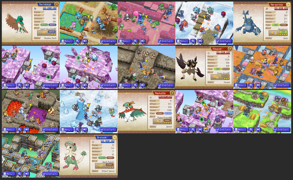 Pokemon Conquest Ultimate NDS Video Game Nintendo DS with Box ROM Hack