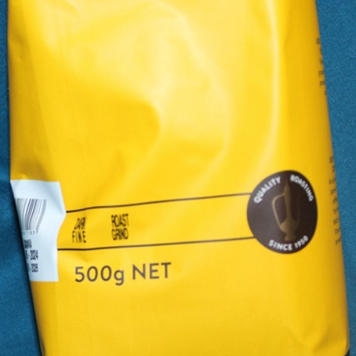 Dormans CoffeeHouse 500g package showing net weight detail