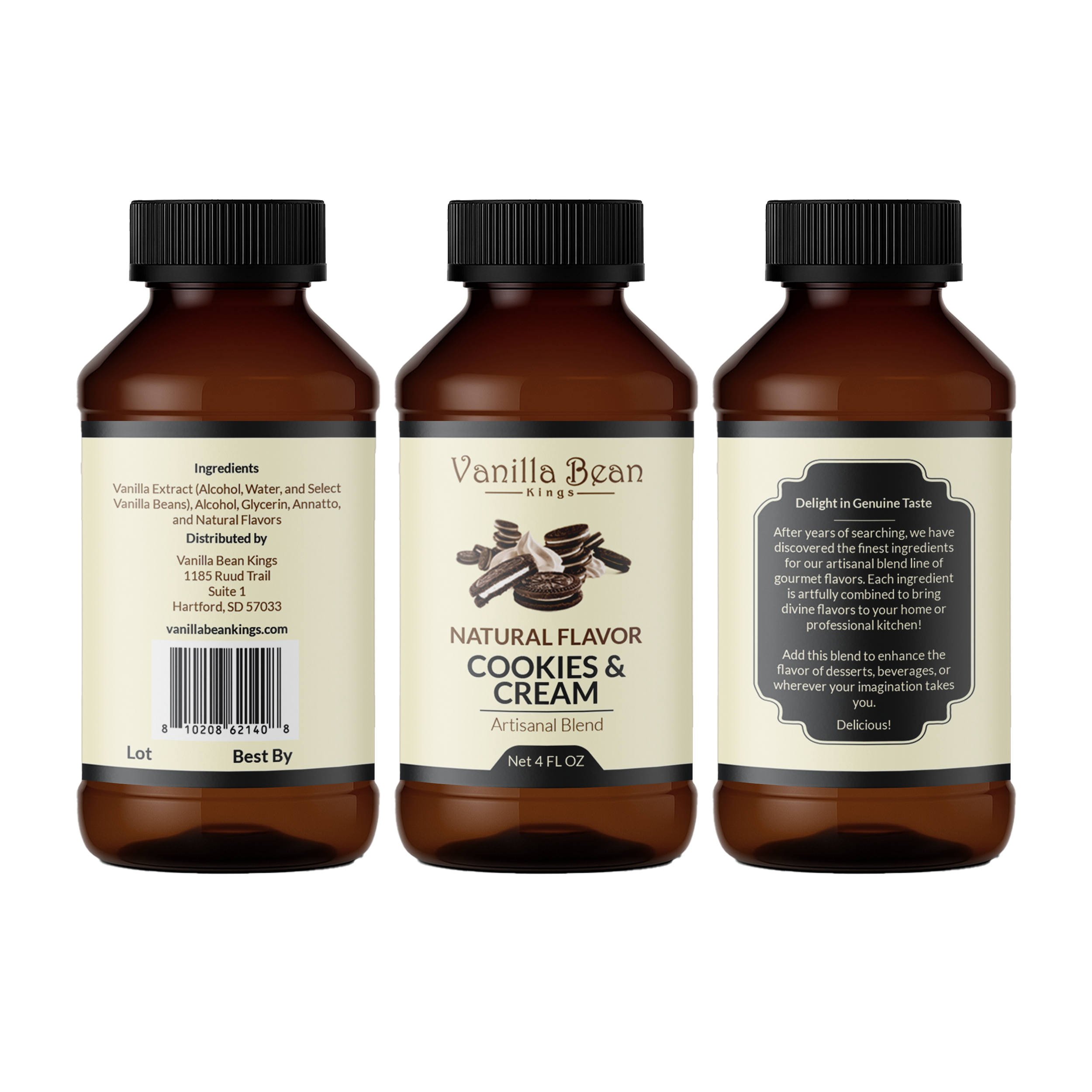 Natural Cookies & Cream Extract