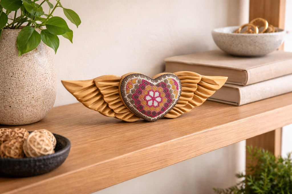 Corazón Cielo Sculpture