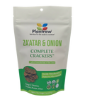 Complete Crackers - ZA'ATAR & ONION (5.1oz): Gluten-Free, Dehydrated