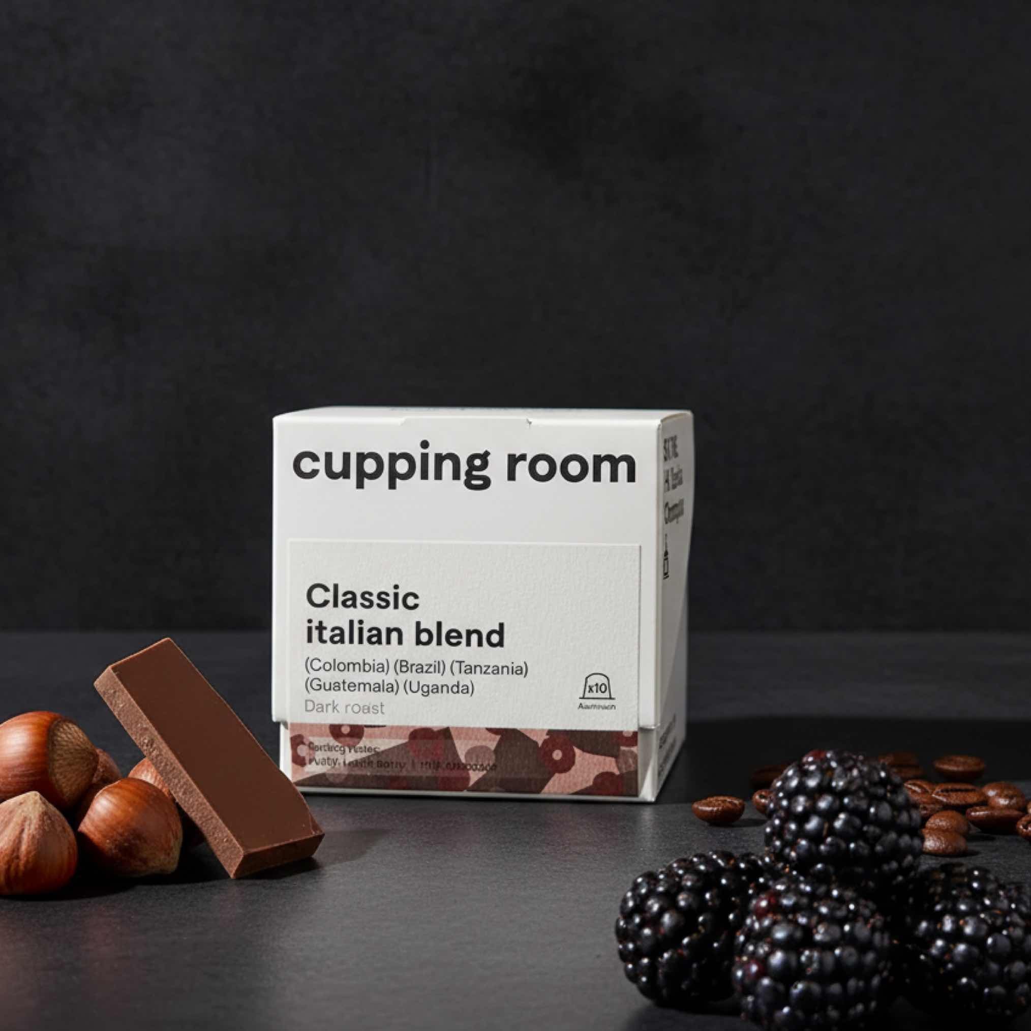 Cupping Room Pods: Classic Italian Blend (10x)