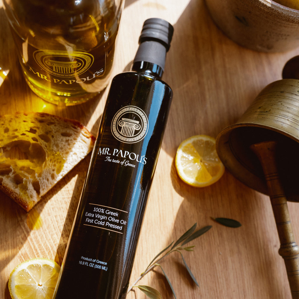 Mr. Papou's 3 Liter Family Tin Authentic Extra Virgin Olive Oil