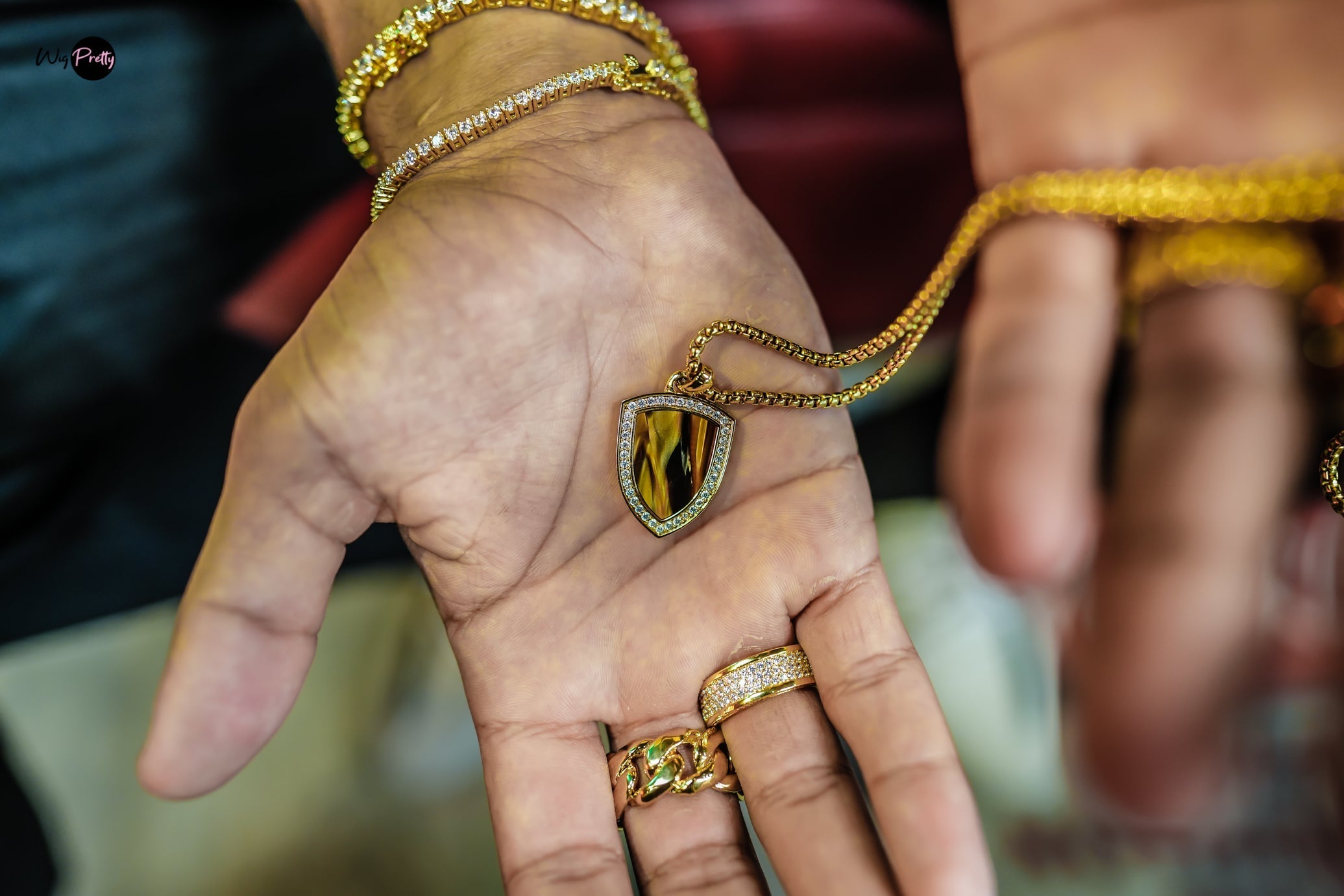 Tiger Eye Shield