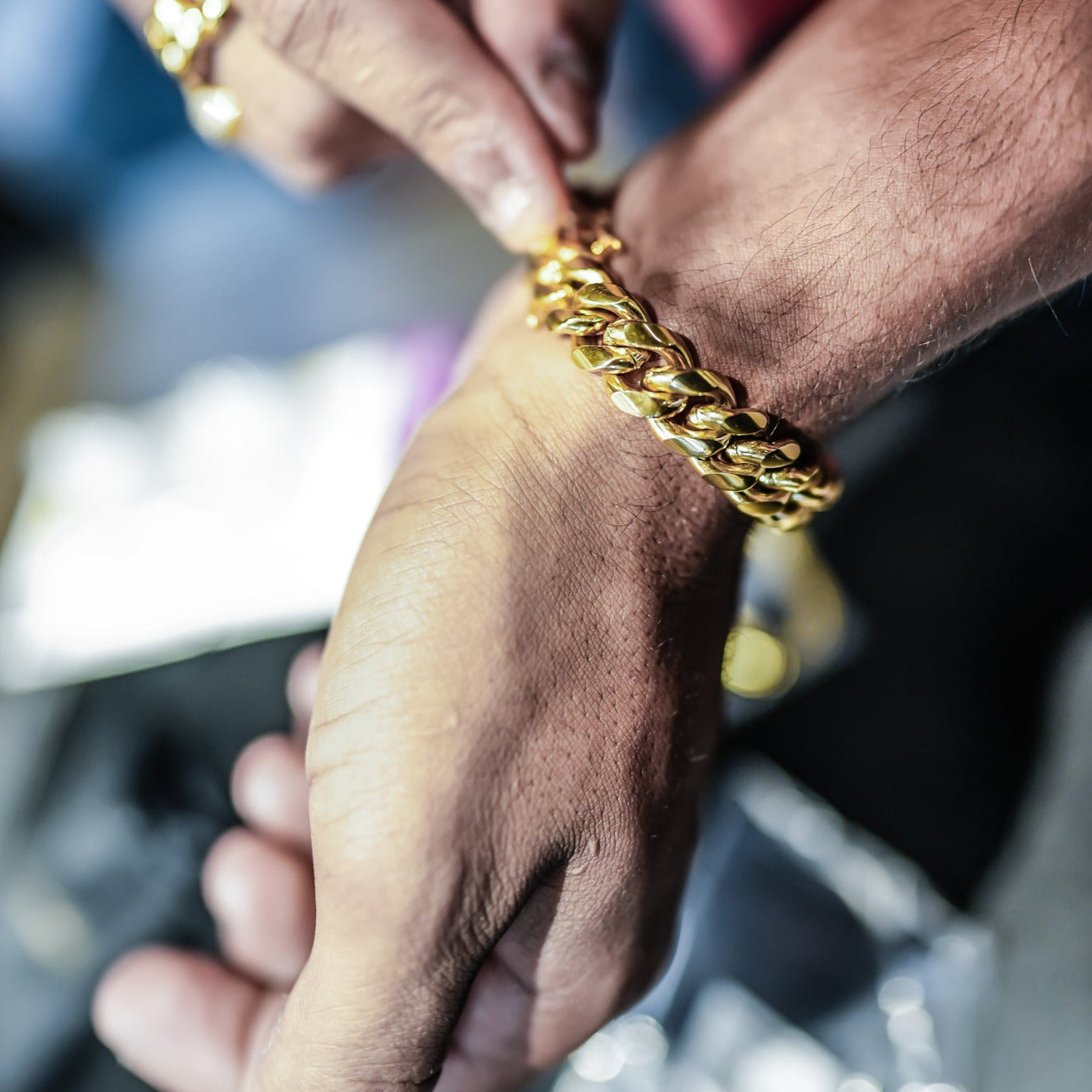 12mm Miami Cuban Link Bracelet