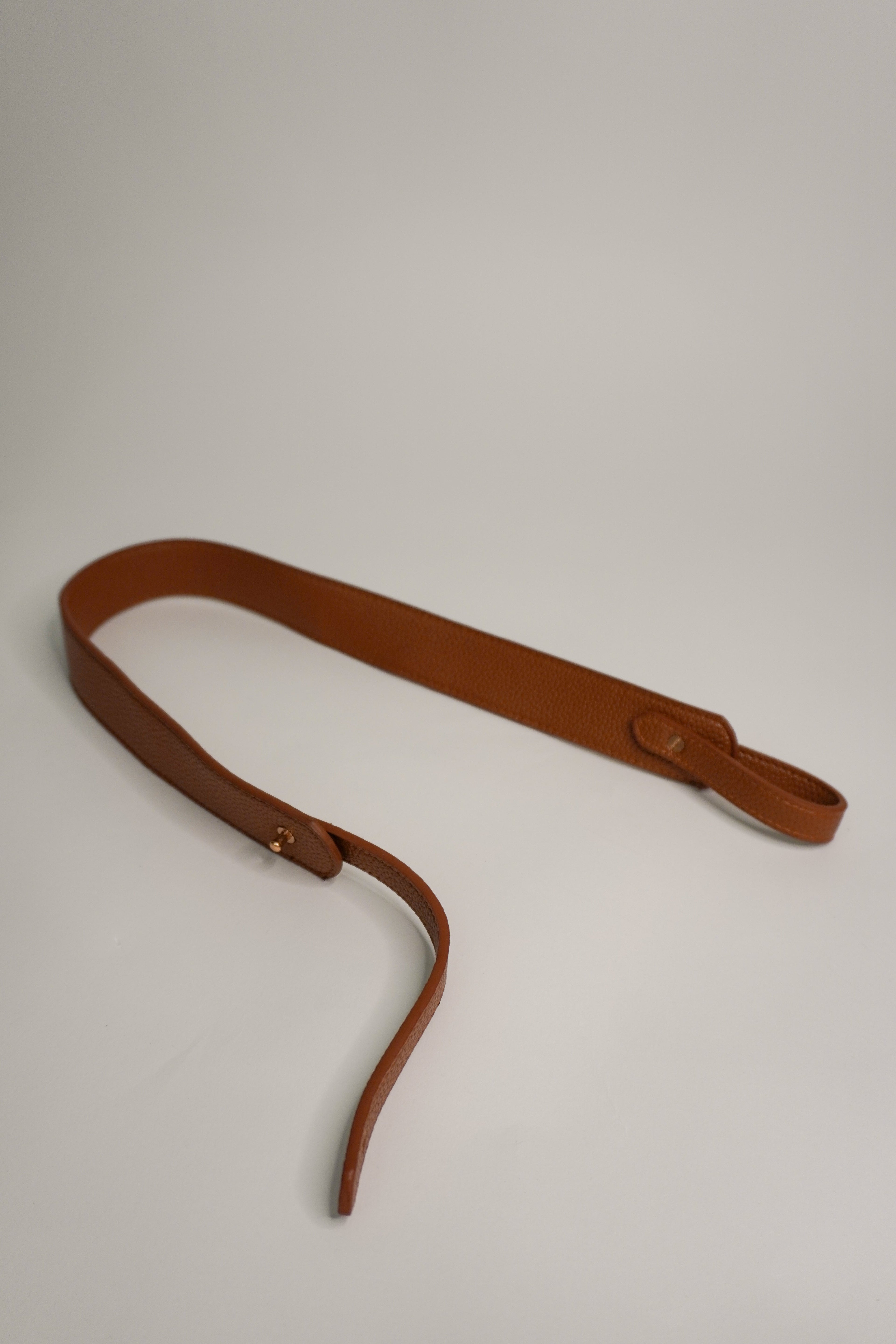 Brown Vegan Leather Strap